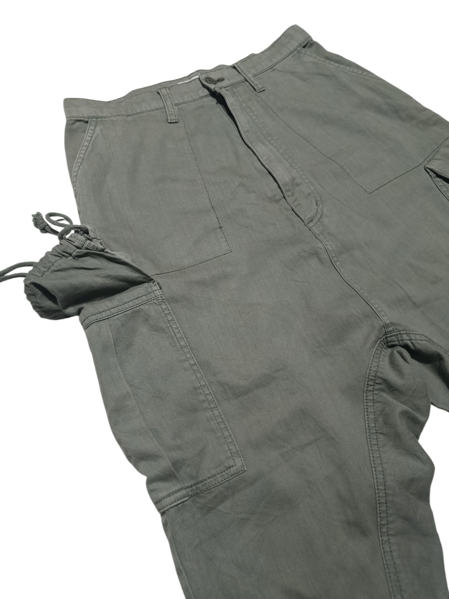 Issey Miyake Vintage Ne-Net Issey Miyake 3/4 Baloon Cargo Military Pants Size US 29 - 4 Thumbnail