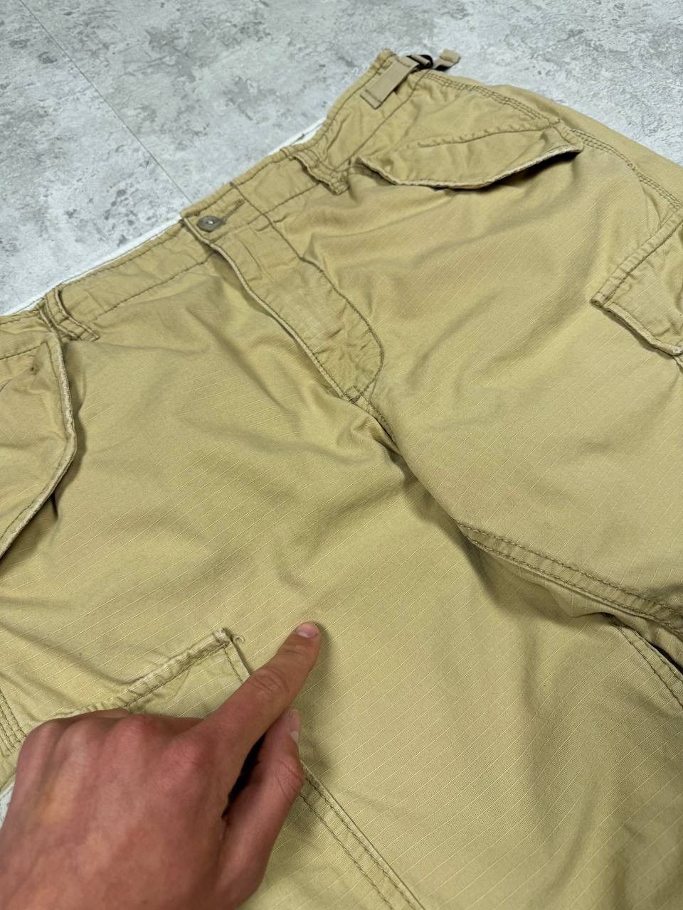 Denim & Supply Ralph Lauren Vintage Denim & Supply Ralph Lauren Cargo Baggy Pants 36/32 Size US 36 / EU 52 - 20 Thumbnail