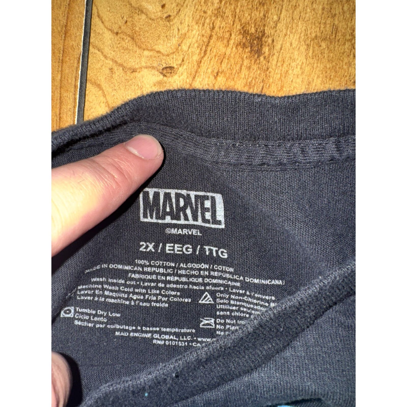 Vintage Marvel X-Men 97 T-Shirt Mens 2XL Black 24x30 Size US XXL / EU 58 / 5 - 3 Thumbnail