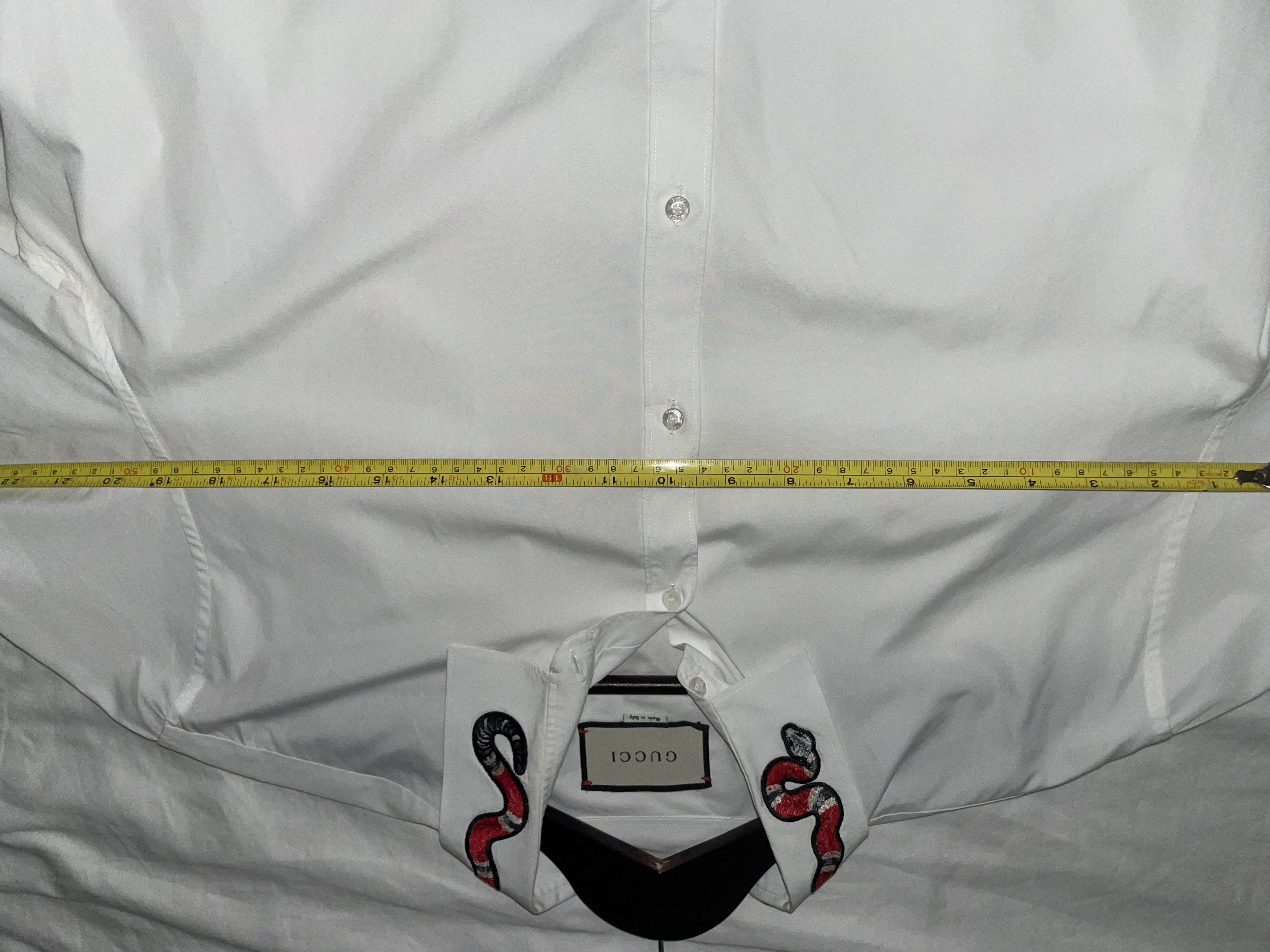 Gucci Gucci kingsnake mens button down shirt Size US XL / EU 56 / 4 - 3 Thumbnail