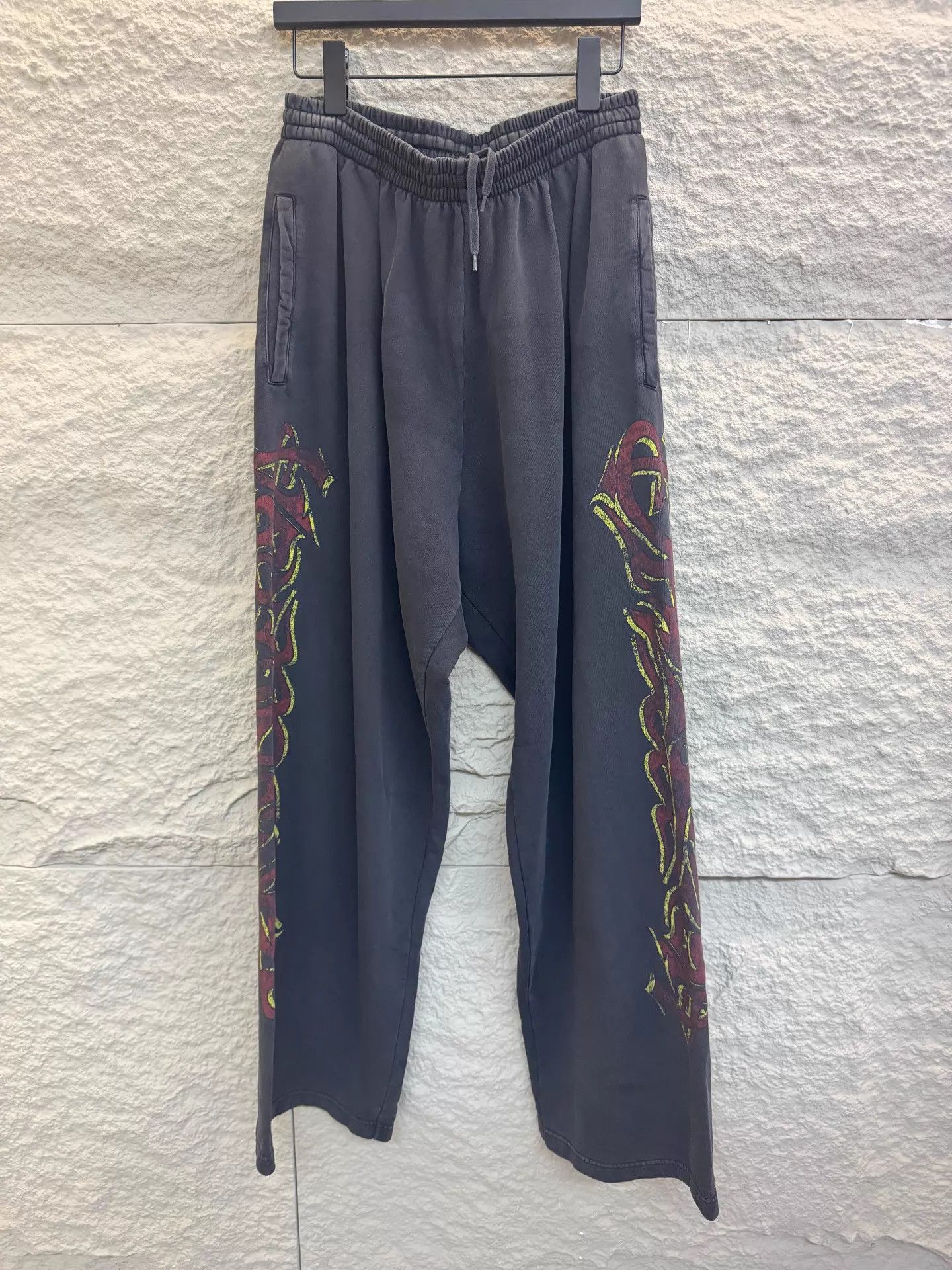 Balenciaga Multi-Patterned Loose-Fit Casual Pants Size US 32 / EU 48 - 1 Thumbnail