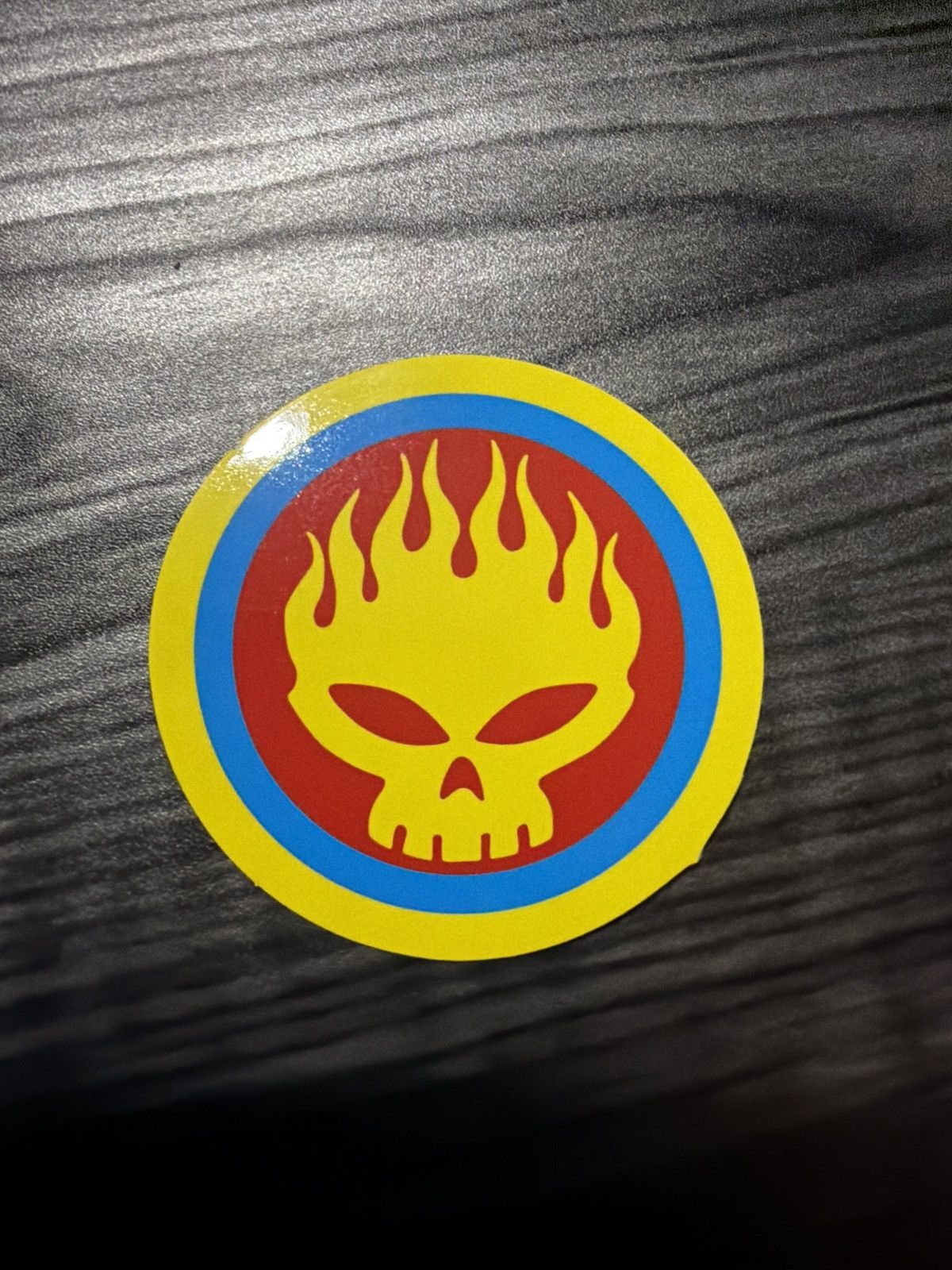 Hypebeast The Offspring Flaming Skull Sticker Size ONE SIZE - 1 Thumbnail