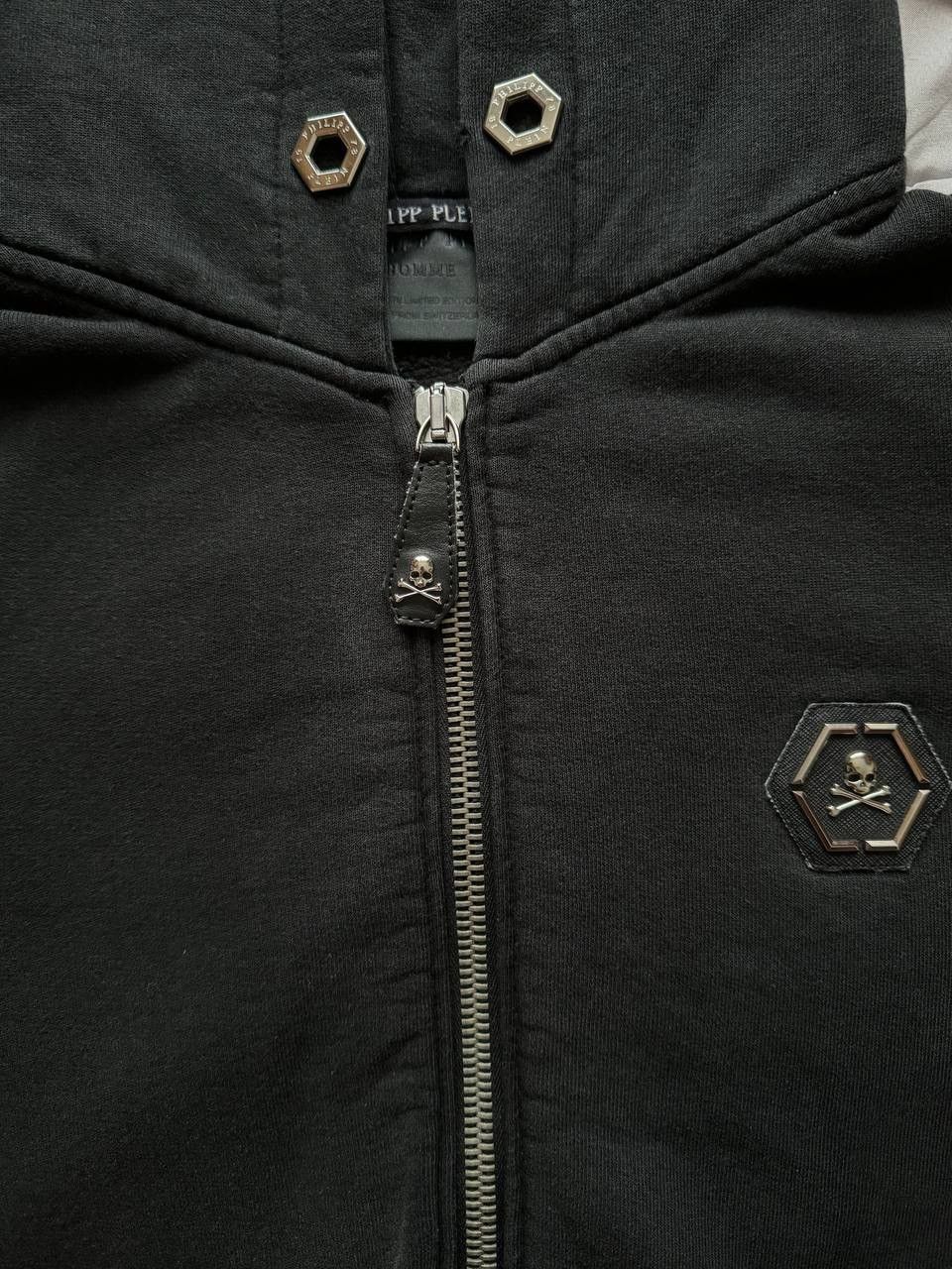 Philipp Plein 💀 Philipp Plein Skull Logo Cotton Zip Hoodie Size US M / EU 48-50 / 2 - 3 Thumbnail