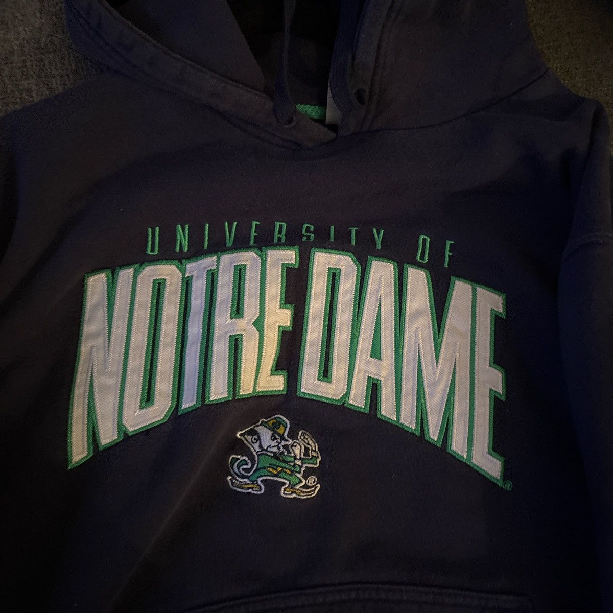 Champion Notre Dame hoodie Size US L / EU 52-54 / 3 - 2 Thumbnail