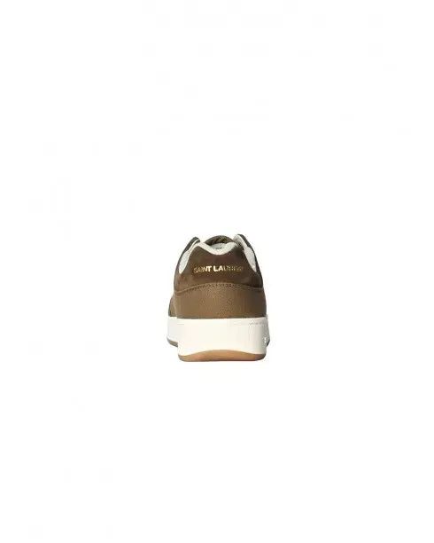 Saint Laurent Paris o1la1rc1a0526 757316 Sneakers In Gabardine in Military Green Size US 13 / EU 46 - 3 Thumbnail