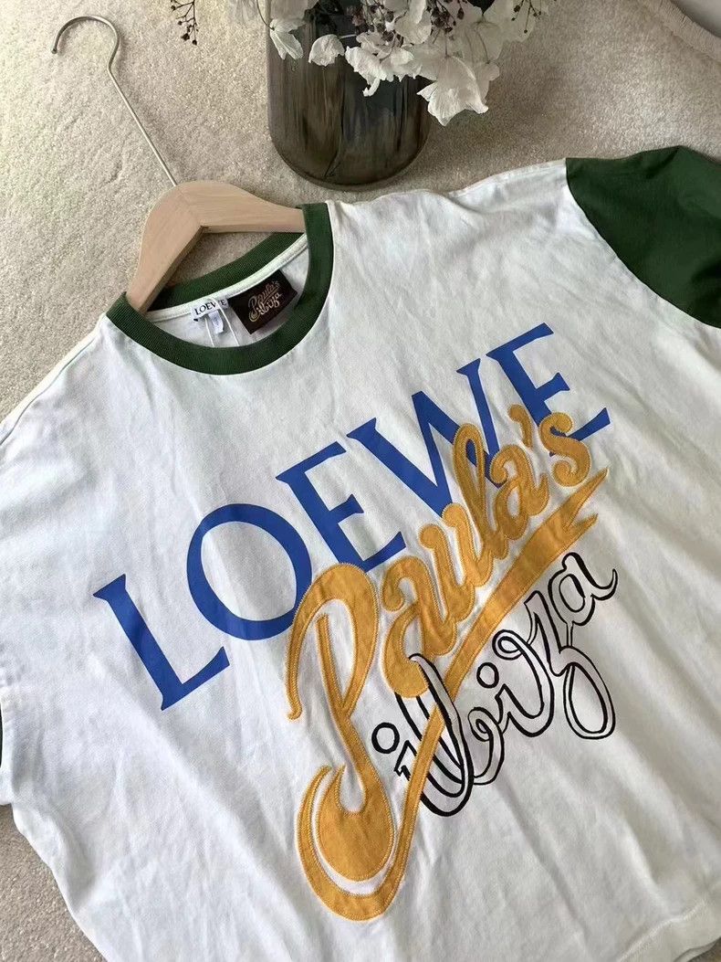 Loewe Loewe Patchwork short-sleeved T-shirt Size S / US 4 / IT 40 - 4 Thumbnail