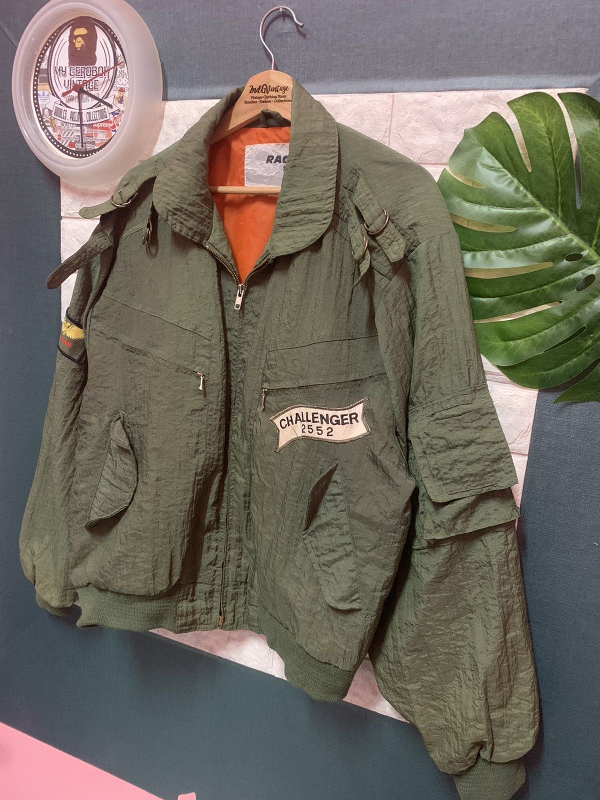 Sports Specialties × Vintage VINTAGE!! Light Jacket RACING TEAM Porsche Size US L / EU 52-54 / 3 - 2 Thumbnail