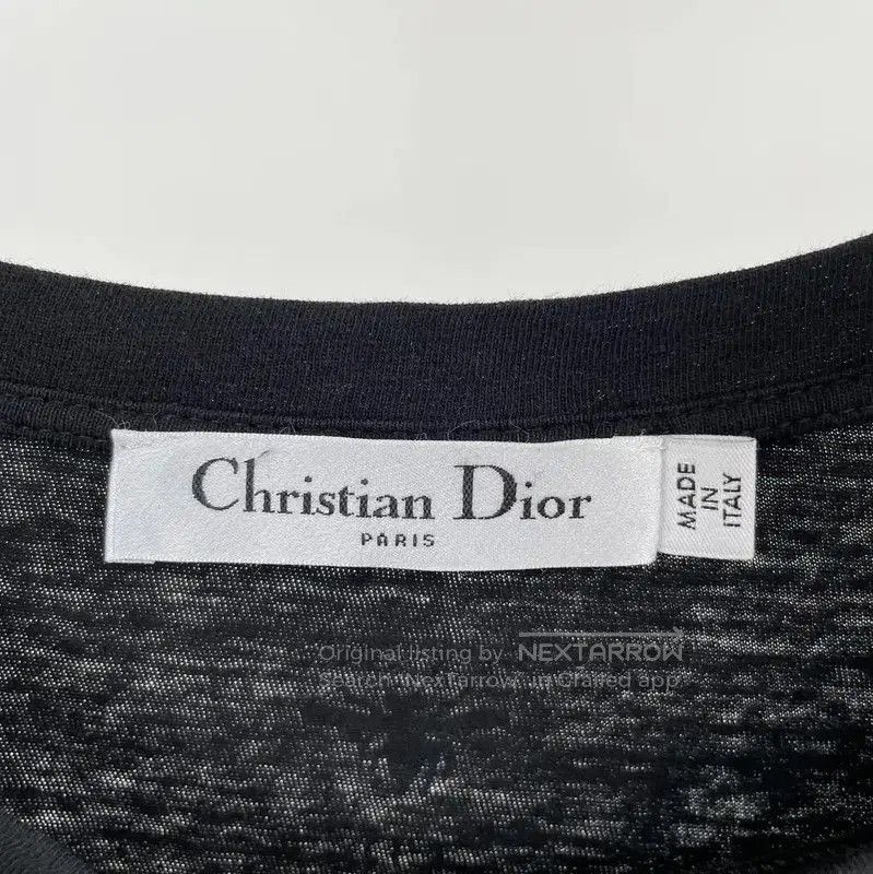 Dior Dior Summer Black Graphic Short Sleeve T. Size XS / US 0-2 / IT 36-38 - 5 Thumbnail
