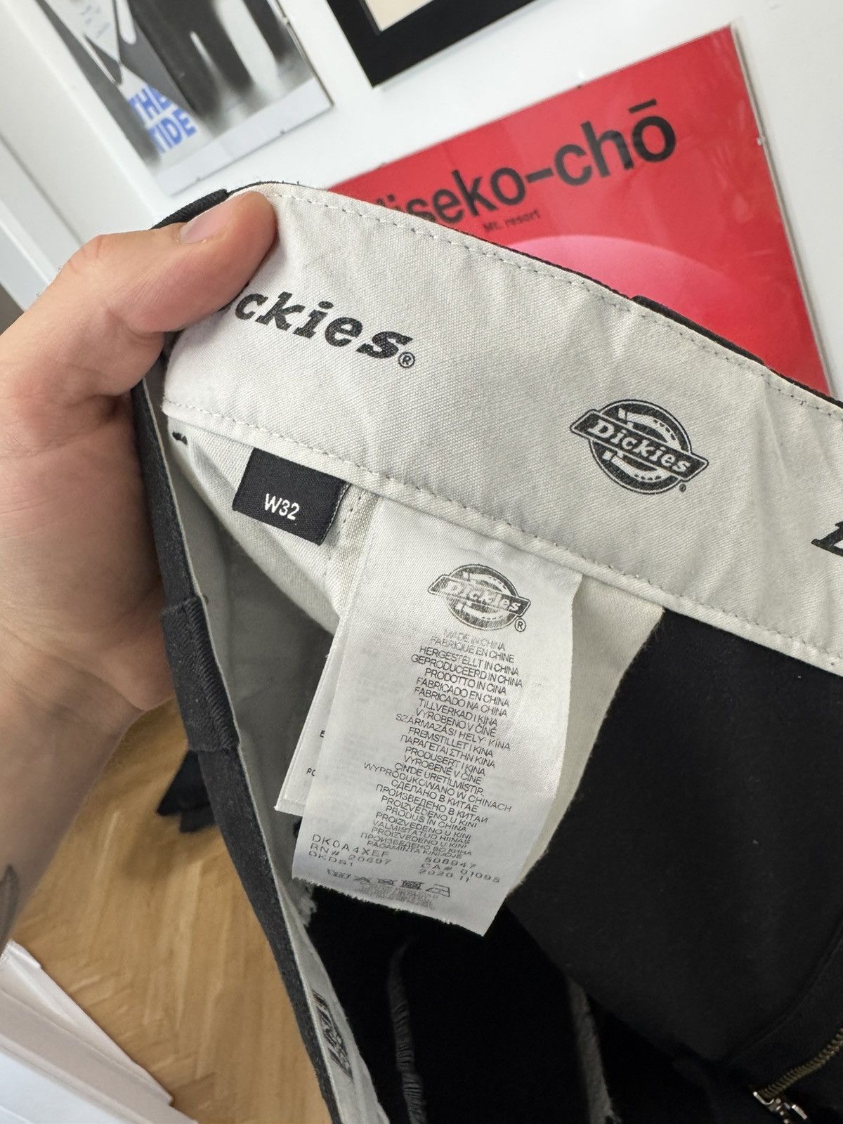 Dickies Dickies 874 Black Vintage Skate Casual Pant Streetwear Hype Size US 32 / EU 48 - 4 Thumbnail