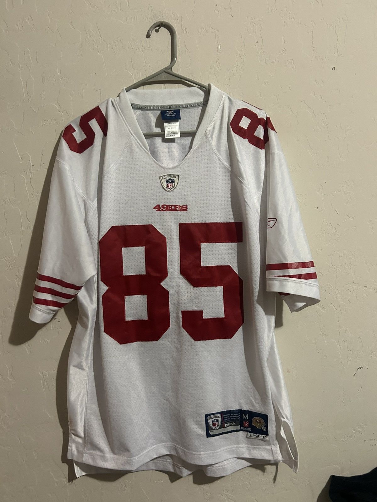 Reebok Vintage Vernon Davis San Francisco 49ers Jersey #85 Size M Size US M / EU 48-50 / 2 - 4 Thumbnail