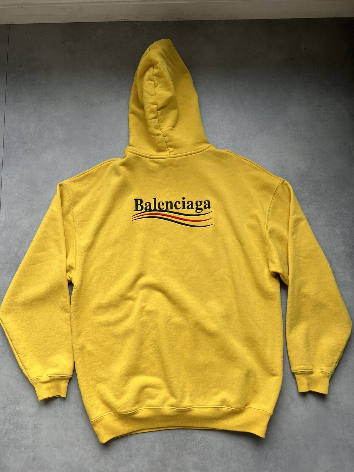Balenciaga Balenciaga Campaign Logo Hoodie Size US XL / EU 56 / 4 - 2 Thumbnail