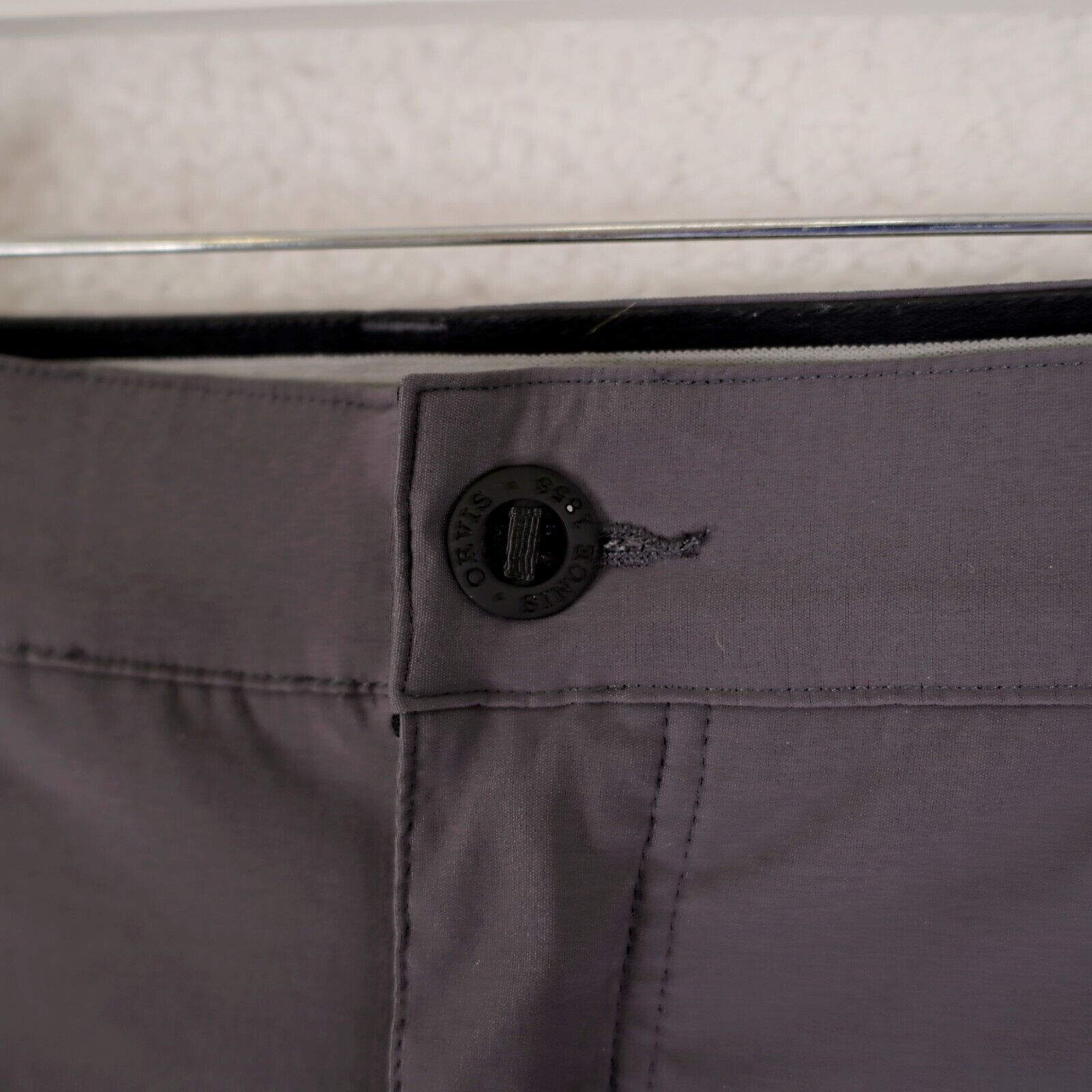 Orvis Orvis Gray Nylon Spandex Pants 39/30 Stretch Waist Water Rep Size US 39 - 4 Thumbnail