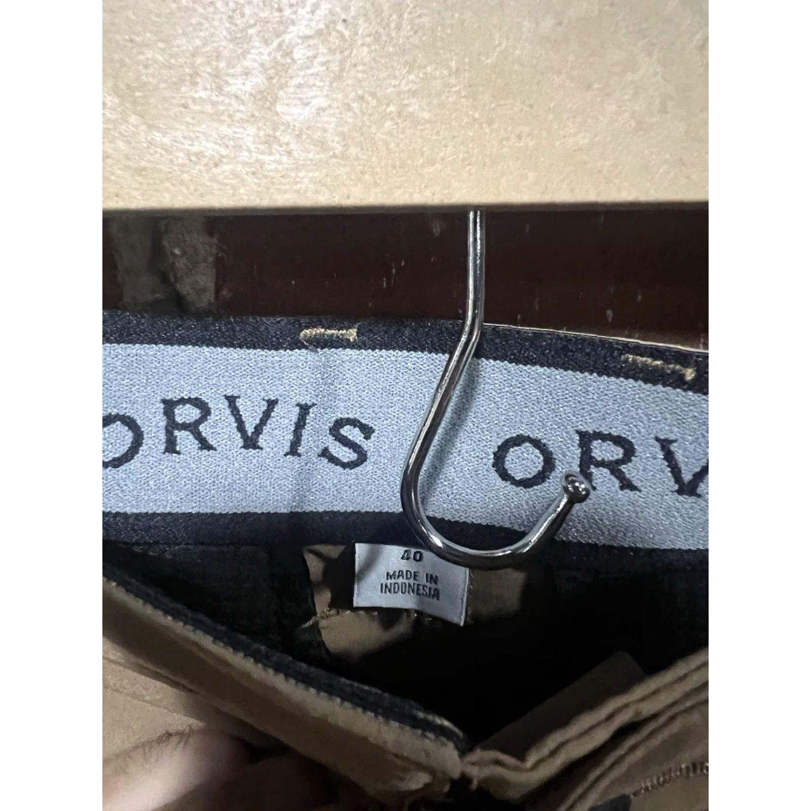 Orvis Orvis Mens Brown Chino Tech Short Size 40 NWT Size US 40 / EU 56 - 3 Thumbnail