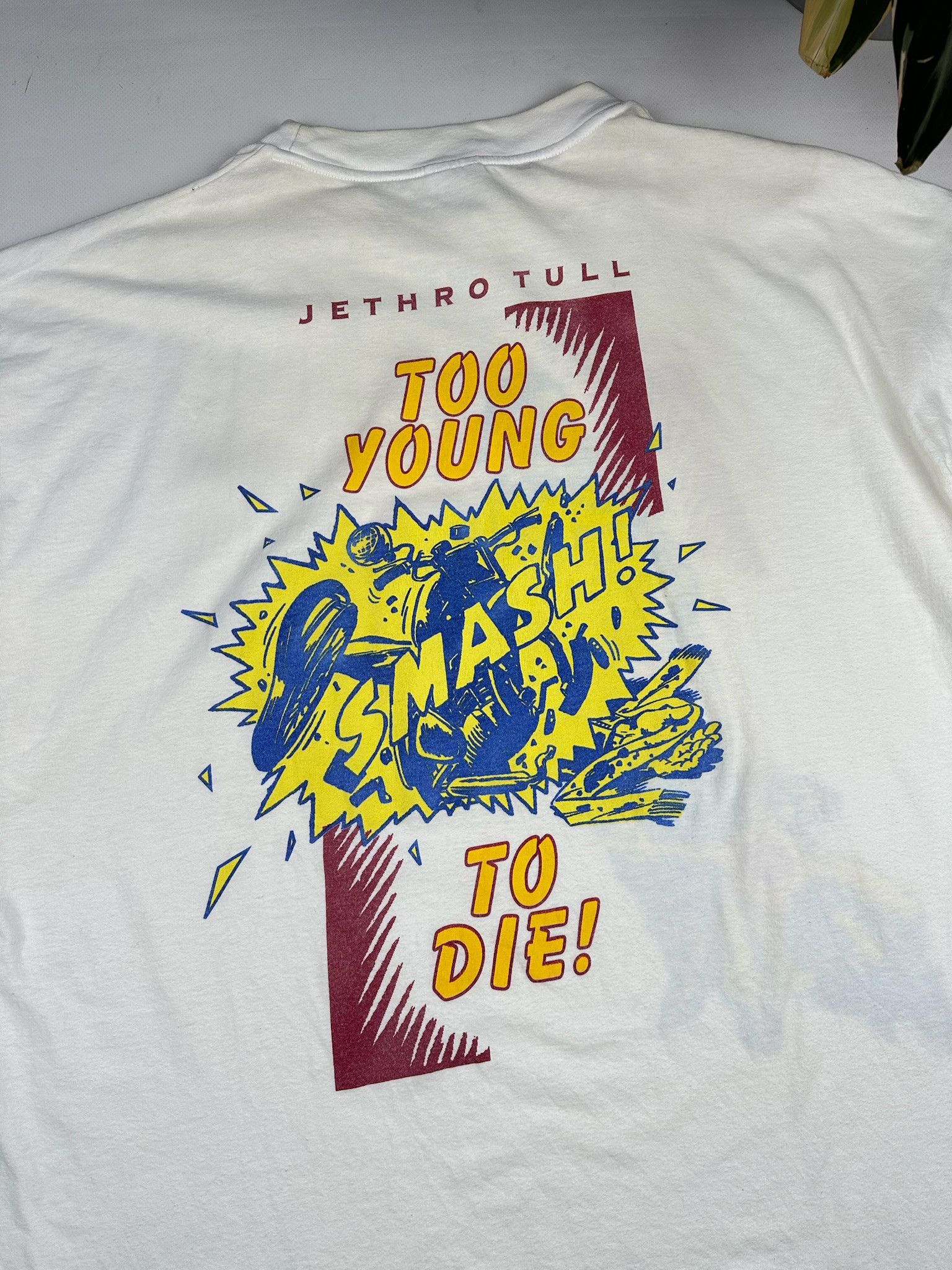 Band Tees Vintage 90s Jethro Tull Rock tee Size US XL / EU 56 / 4 - 7 Thumbnail