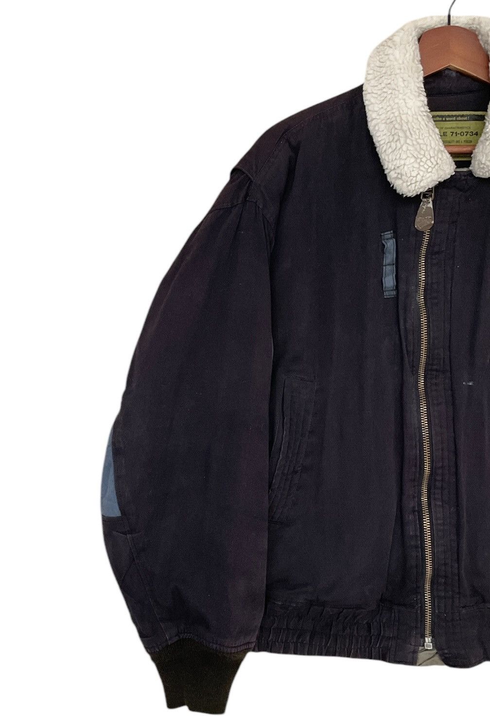 Vintage Vintage Brand Admirable Fur Bomber Jacket 1990s Size US S / EU 44-46 / 1 - 3 Thumbnail