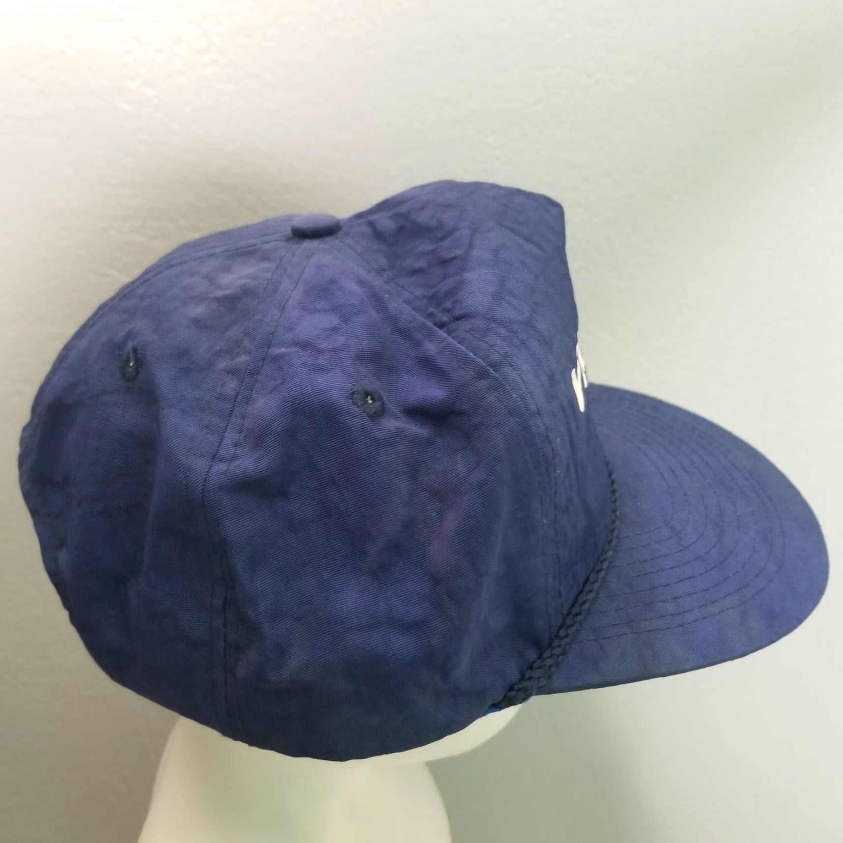 Vintage VINTAGE Vigoro Seeds Blue Trucker Farm Nylon Hat Snapback Dad Cap Size ONE SIZE - 2 Thumbnail