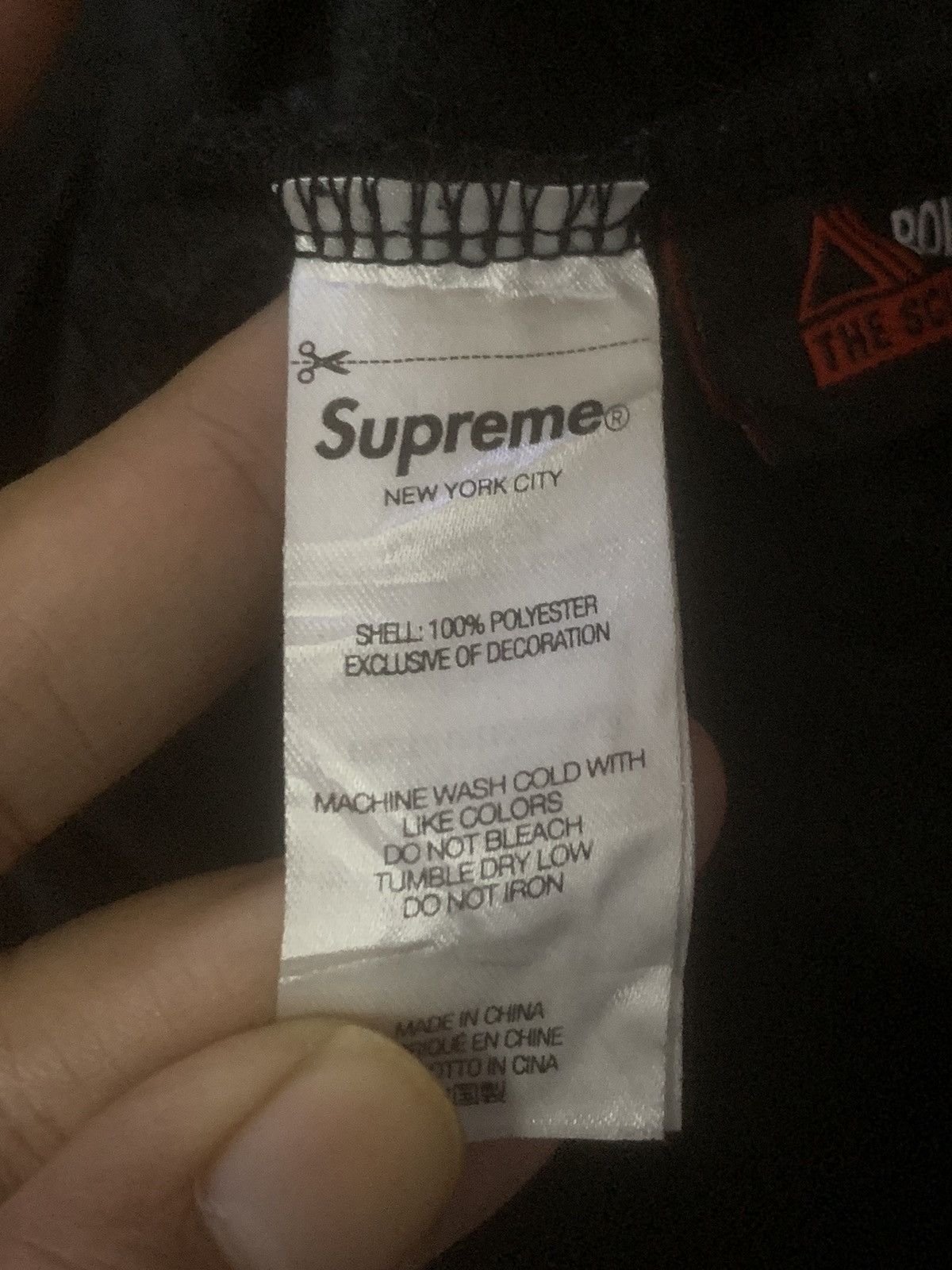 Polartec × Supreme Supreme Polartec Centre Box Spellout Fleece Hoodies Size US L / EU 52-54 / 3 - 5 Thumbnail