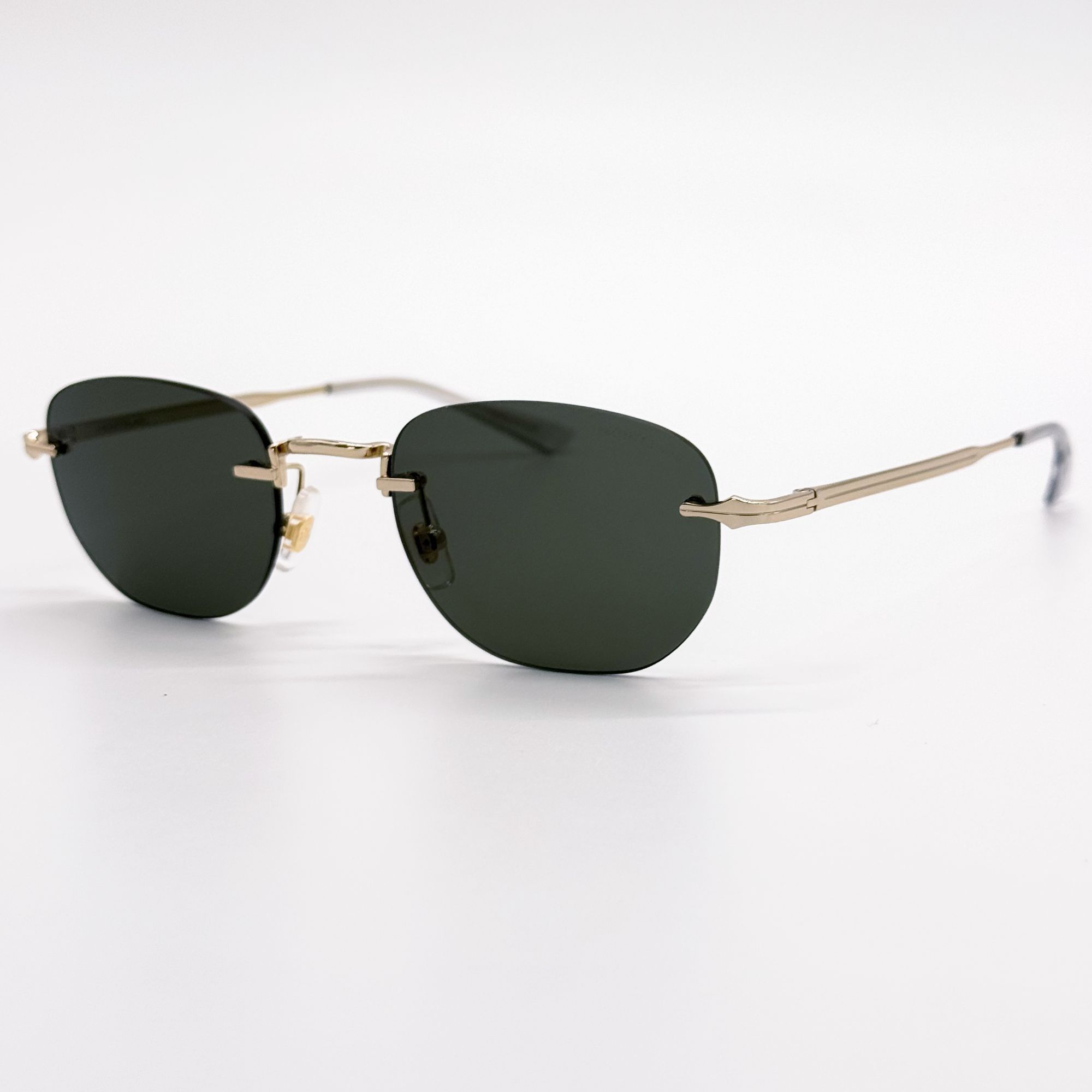Montblanc NEW MONTBLANC SUNGLASSES MEN GOLD/GRAY MB0303S 001 EYEWEAR Size ONE SIZE - 3 Thumbnail