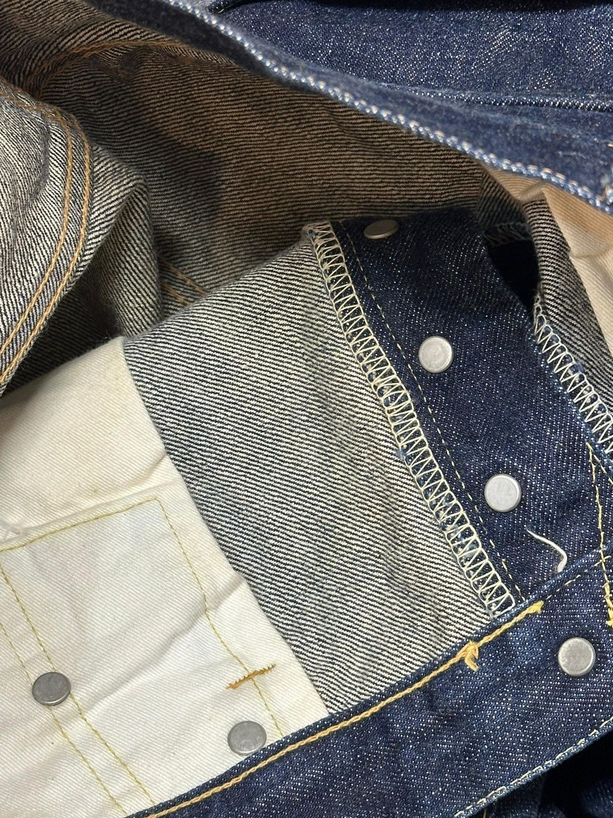 Hysteric Glamour vintage hysteric glamour dark wash selvedge denim jeans. Size US 30 / EU 46 - 11 Thumbnail