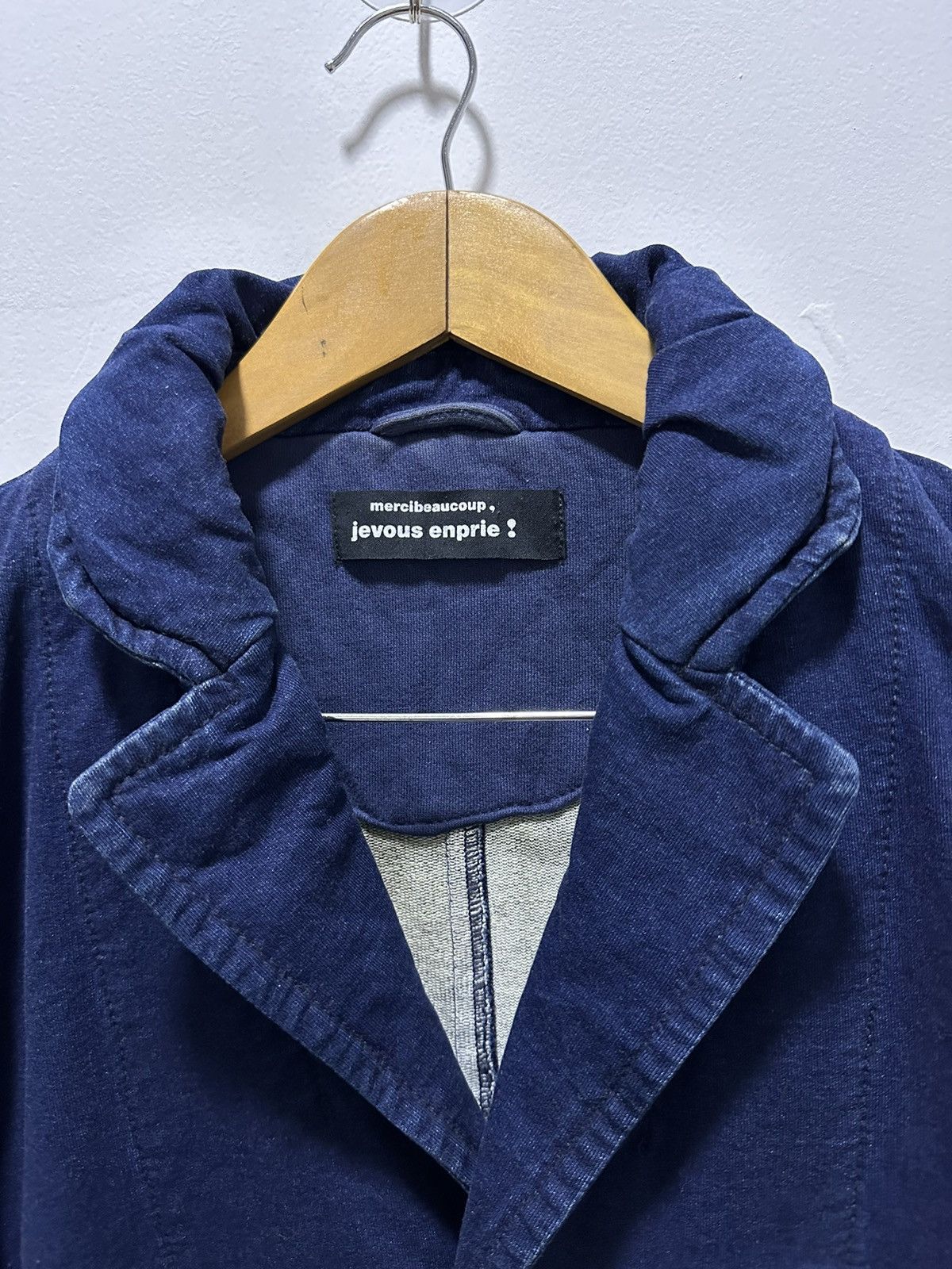 Issey Miyake Issey Miyake Mercibeaucoup Jacket Design Denim jevous enprie Size US L / EU 52-54 / 3 - 3 Thumbnail