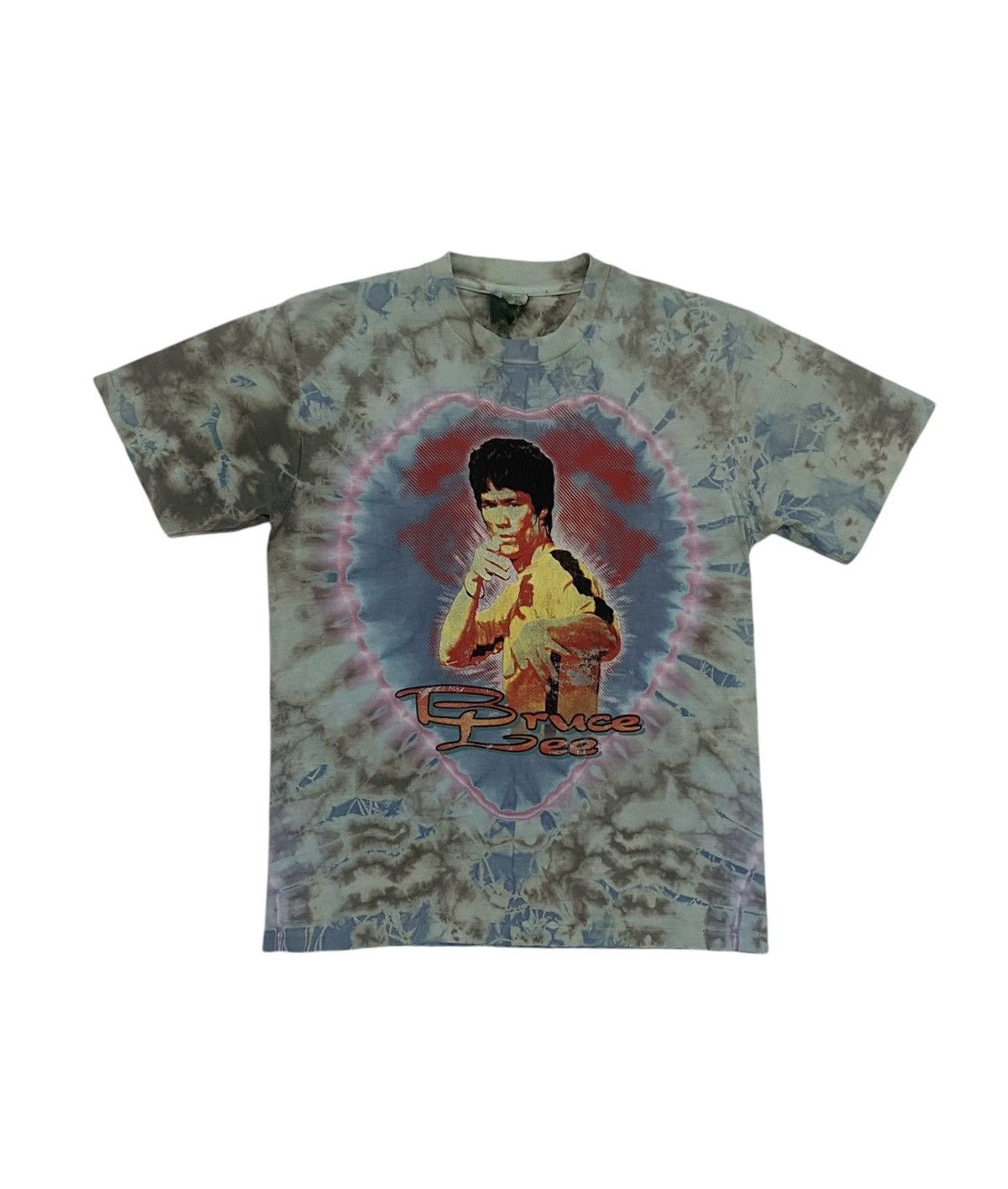 Vintage Vintage Bruce Lee Tie Dye Tee Size US S / EU 44-46 / 1 - 1 Thumbnail