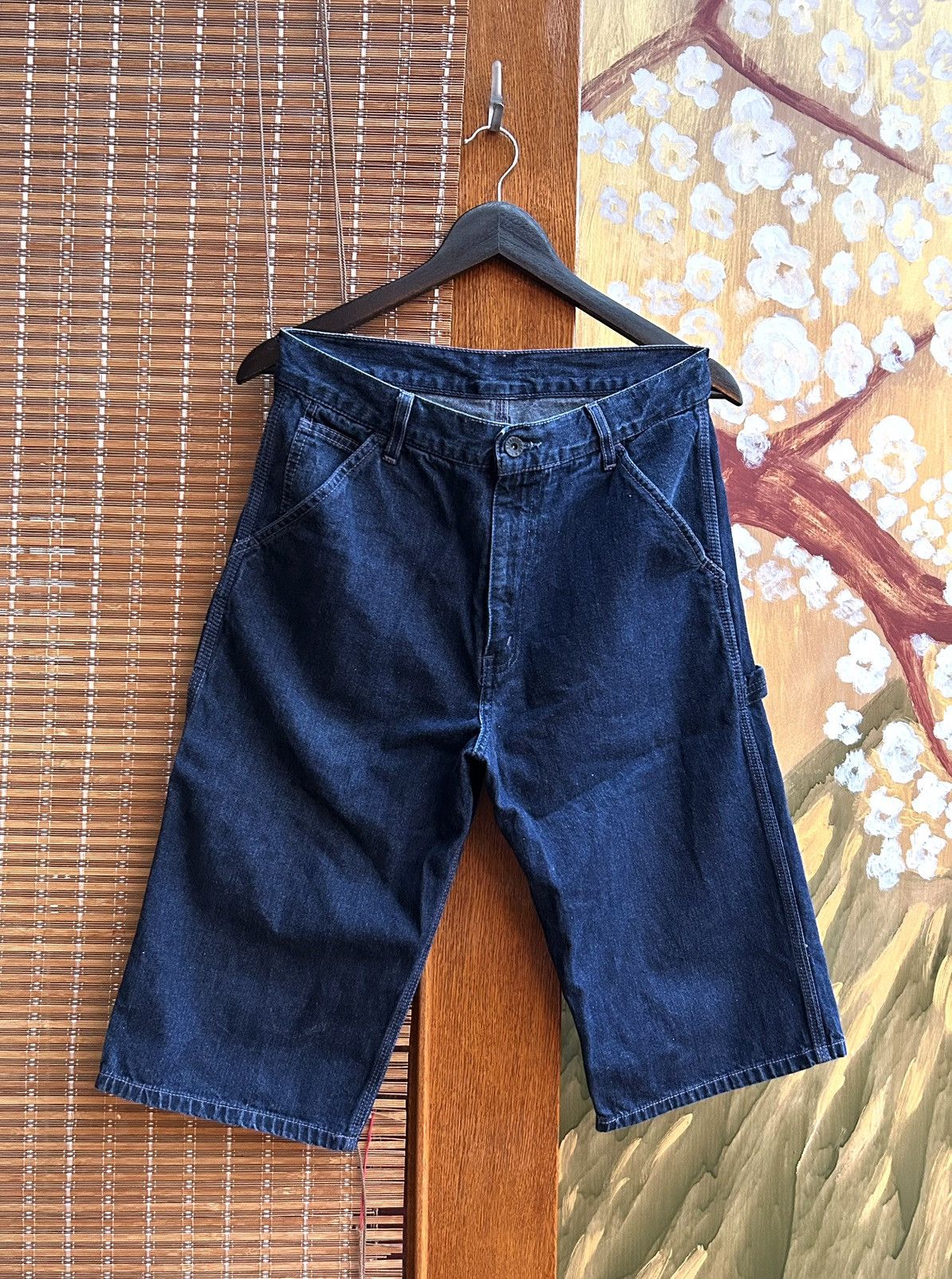 Levi's × Vintage Vintage 90’s Levis All-Duty Carpenter Denim Shorts Size 32 Size US 32 / EU 48 - 2 Thumbnail