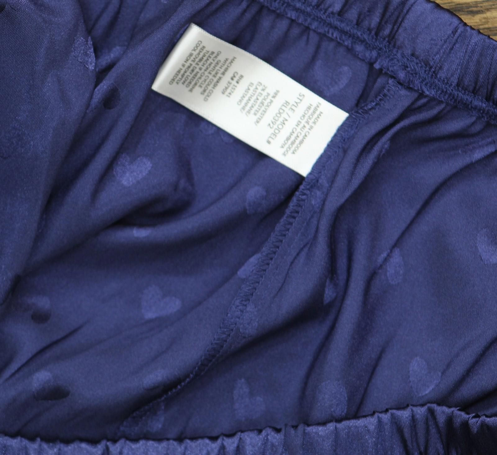 Splendid New Splendid Heart Pajama Sleep Shorts Rld0392 Navy Blue L Size 36" / US 14 / IT 50 - 5 Thumbnail