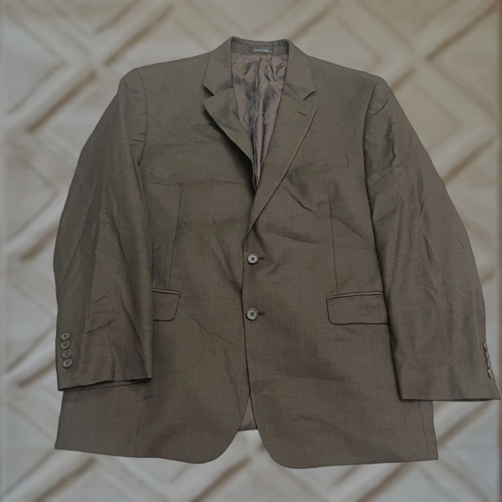 Ralph Lauren Lauren Ralph Lauren Lord & Taylor Blazer 46R Dark Brown Wool Suit Jacket Mens Size 46R - 1 Thumbnail