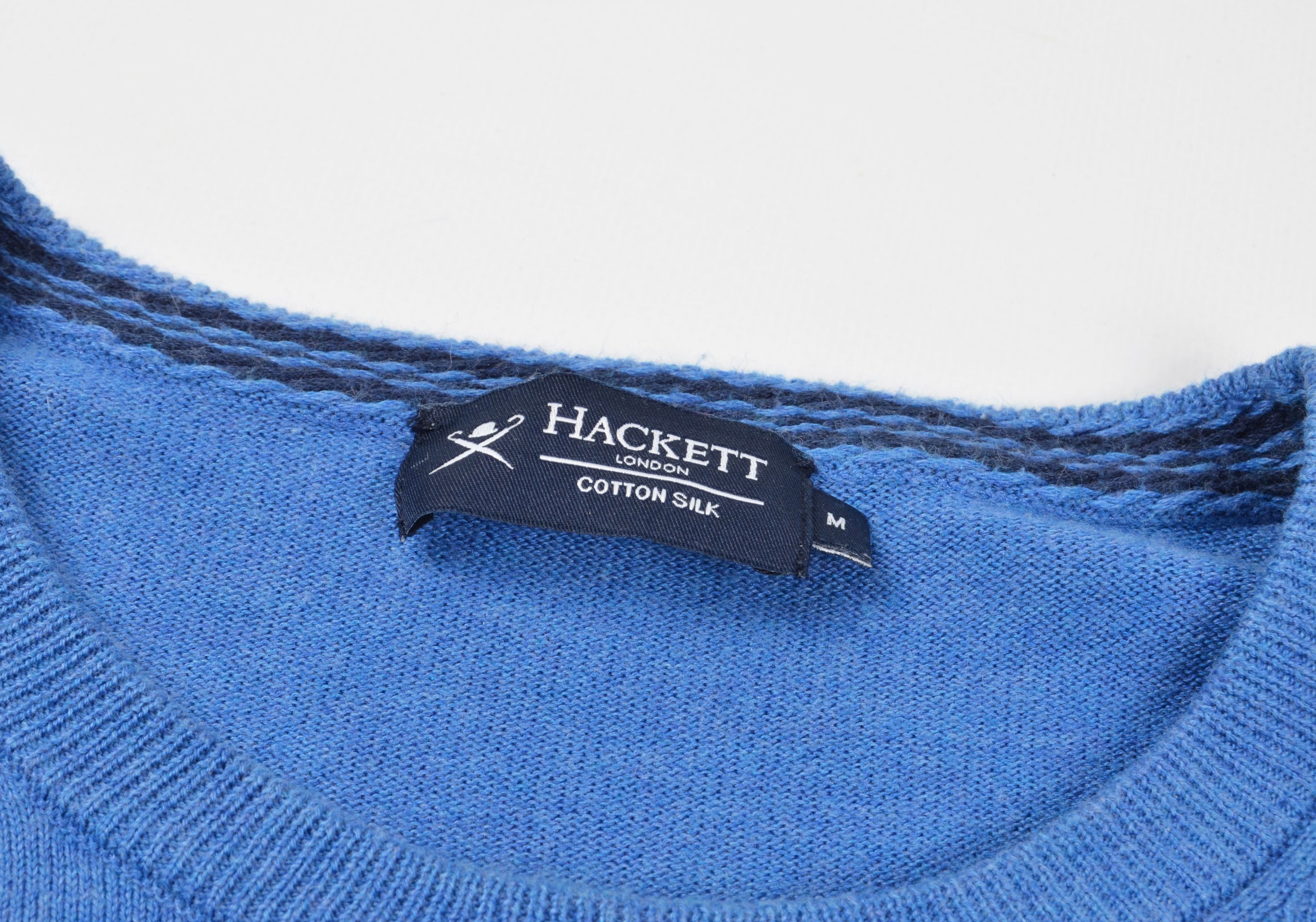 Hackett Hackett Cotton Silk Blend Long Sleeve Crew Neck Jumper Size US M / EU 48-50 / 2 - 5 Thumbnail