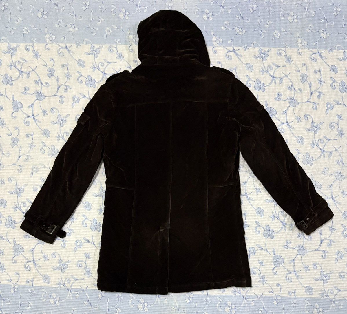 In The Attic In The Attic Velvet Parka Jacket Size US L / EU 52-54 / 3 - 8 Thumbnail