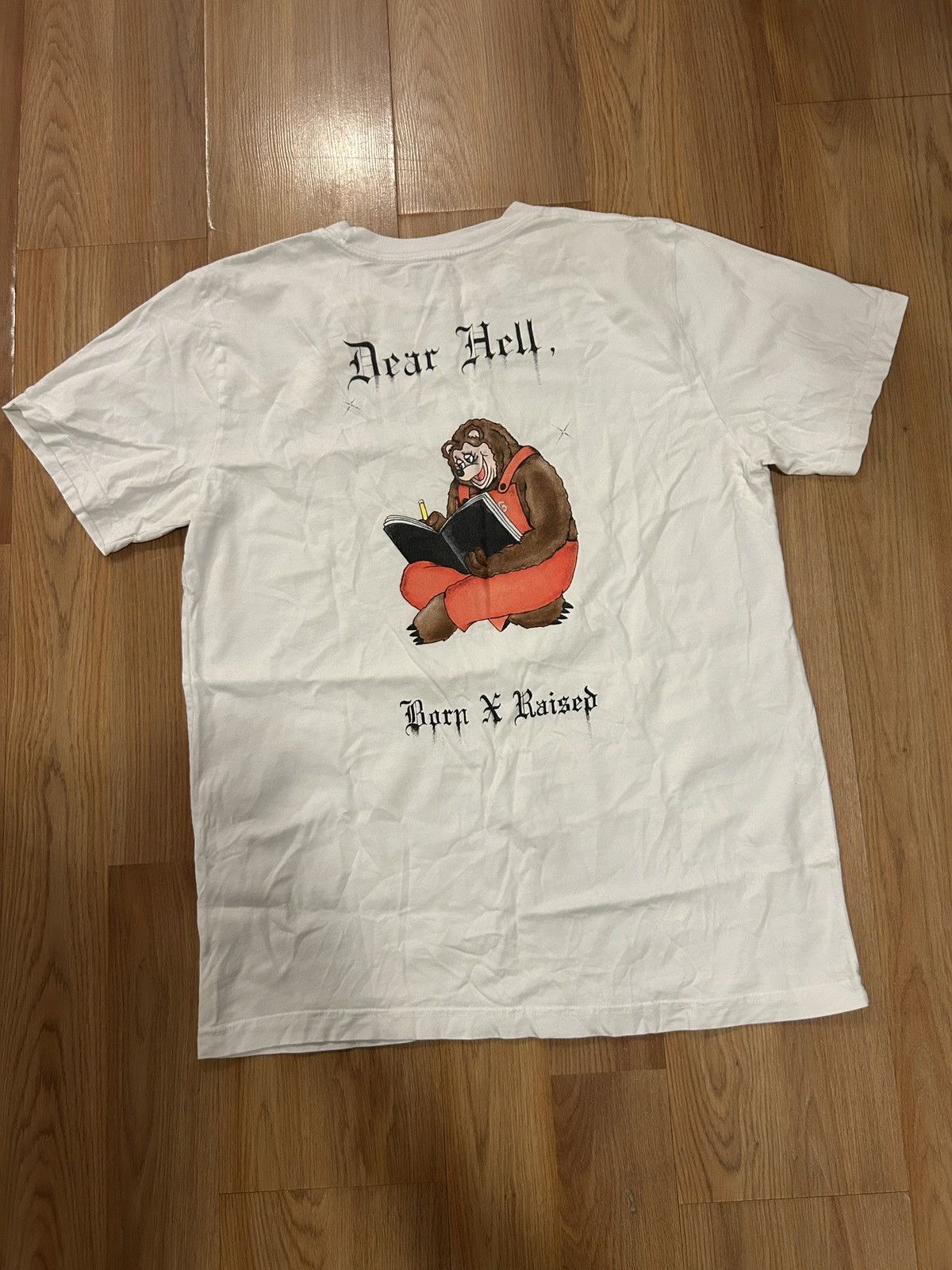 Born X Raised Dear Hell t shirt Size US L / EU 52-54 / 3 - 5 Thumbnail
