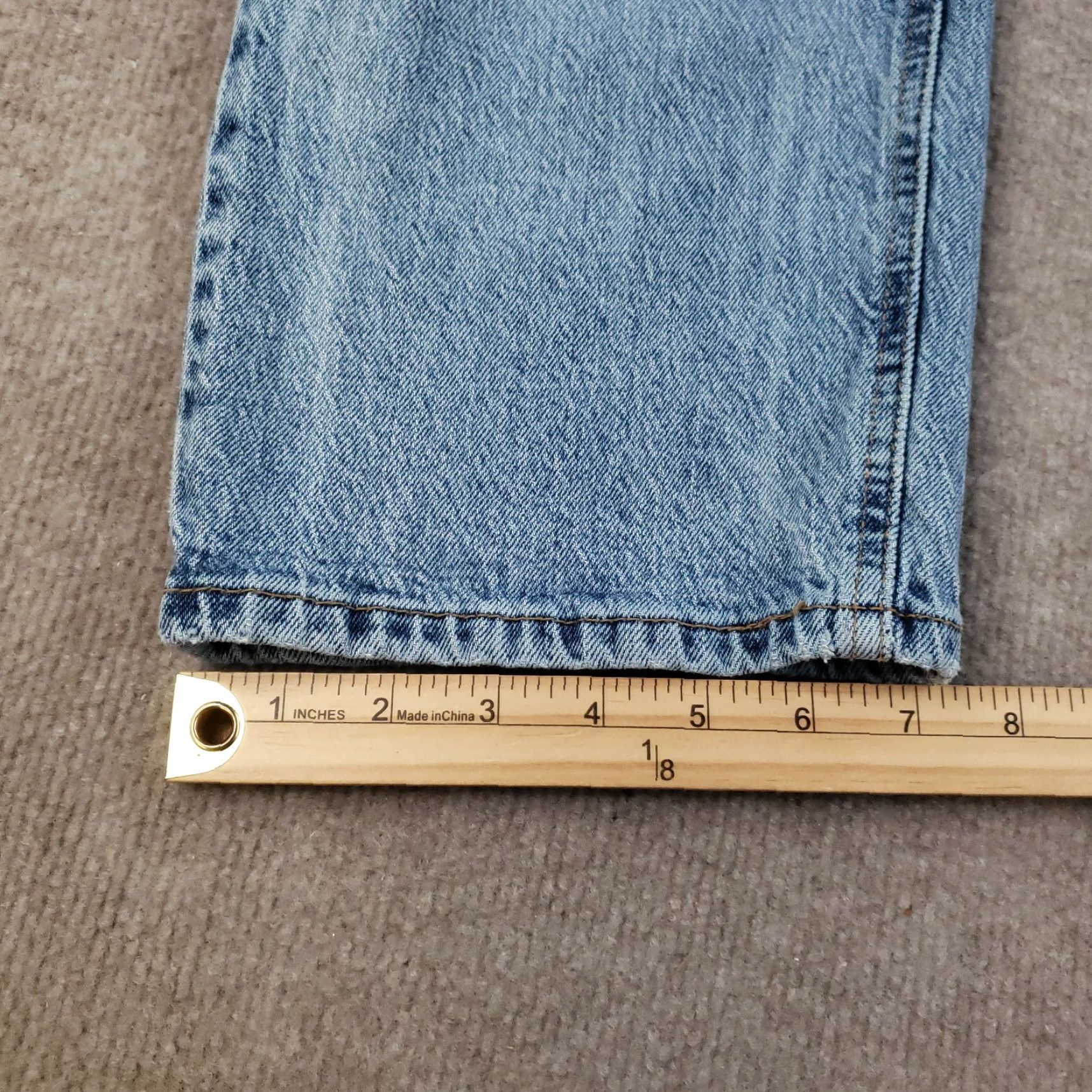 Levi's Levi's 541 Jeans Men 36x30 Blue Denim Stretch Athletic Cut Casual Regular Size US 36 / EU 52 - 4 Thumbnail