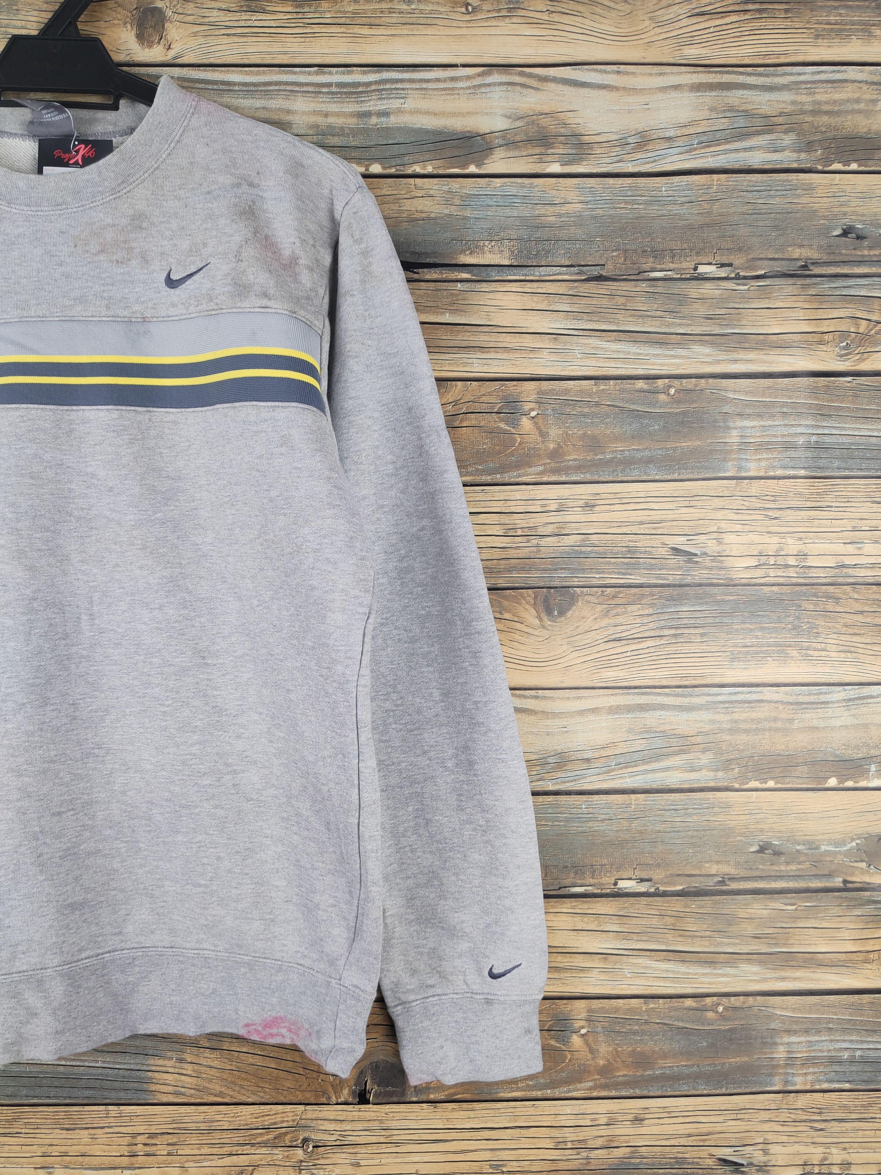 Nike DL Nike Gray Sweatshirts #46-066 Size US S / EU 44-46 / 1 - 6 Thumbnail