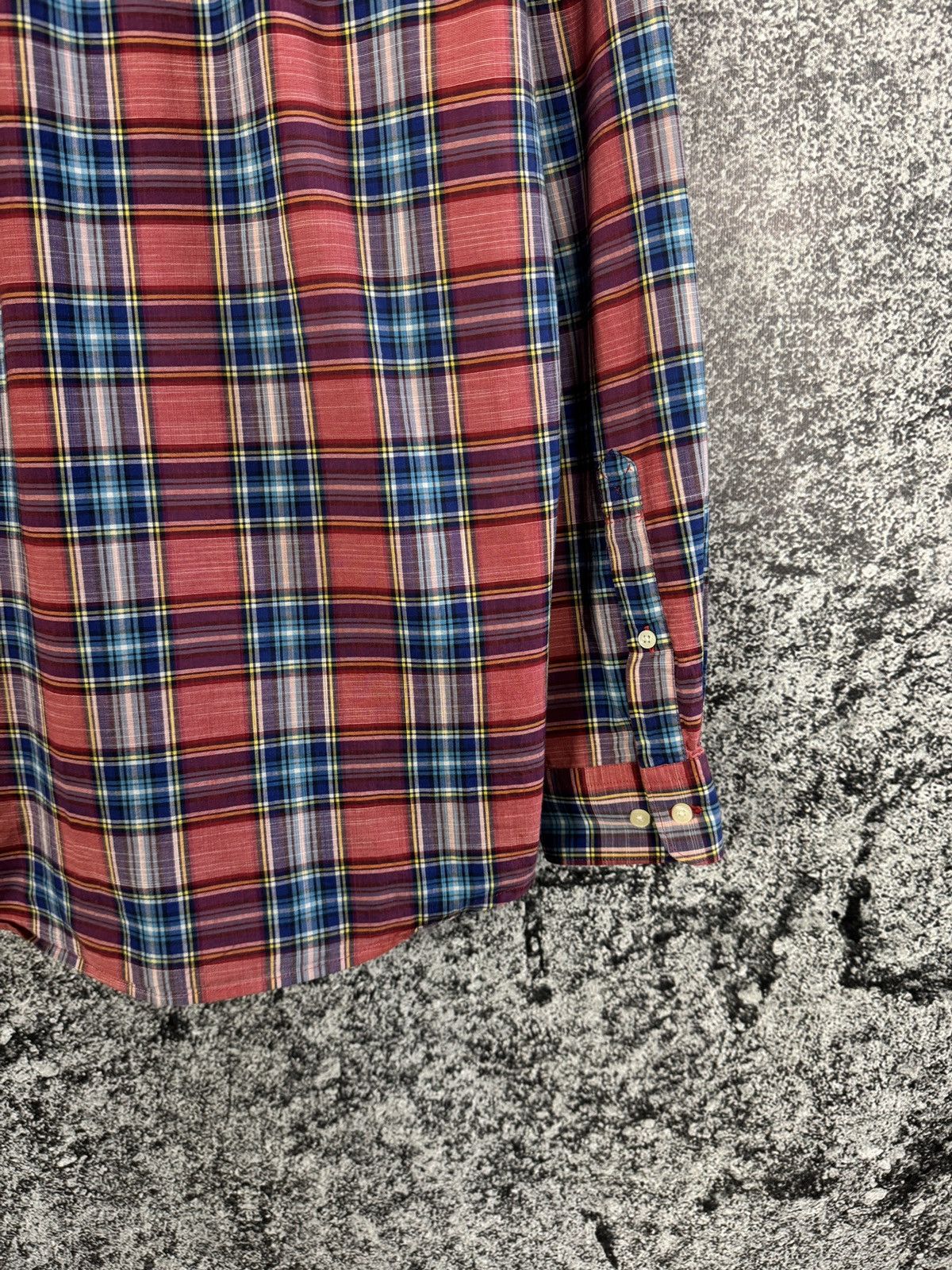 Barbour Barbour Highland Check Tailored Long Sleeve Shirt Button Up Size US L / EU 52-54 / 3 - 14 Thumbnail