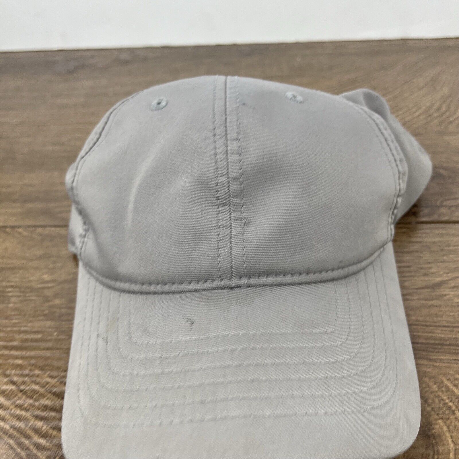 Other Plain Gray Baseball Hat Gray Adjustable Hat Gray Adult Size Size ONE SIZE - 6 Thumbnail