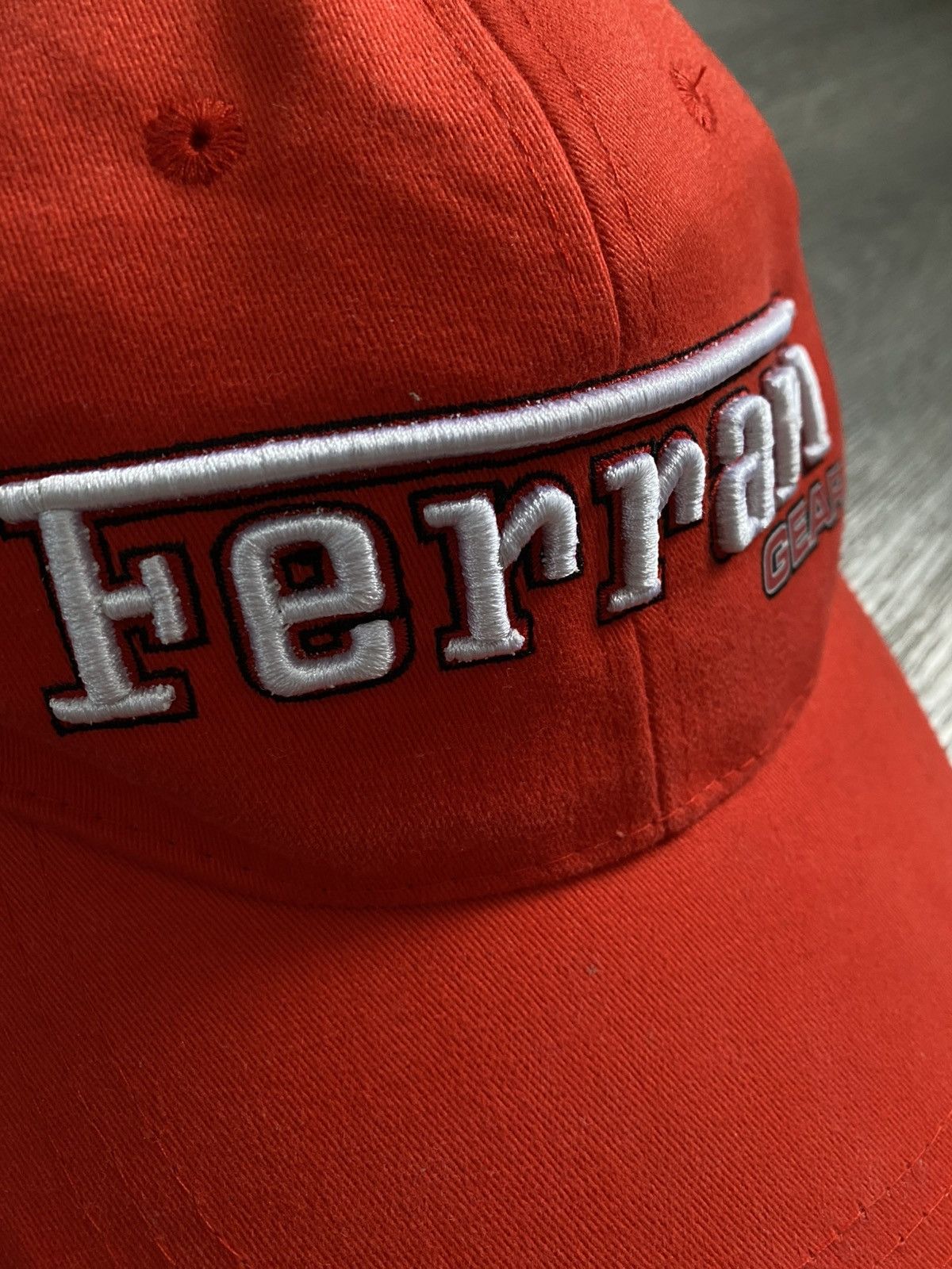 Ferrari × Vintage 🫧Ferrari Gear Official Cap Size ONE SIZE - 4 Thumbnail