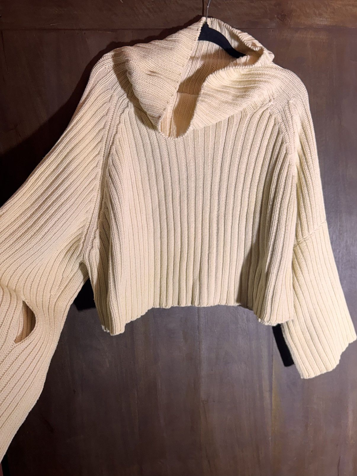 Yohji Yamamoto yohji yamamoto vintage asymmetrical sweater 3 jp Size M / US 6-8 / IT 42-44 - 7 Thumbnail