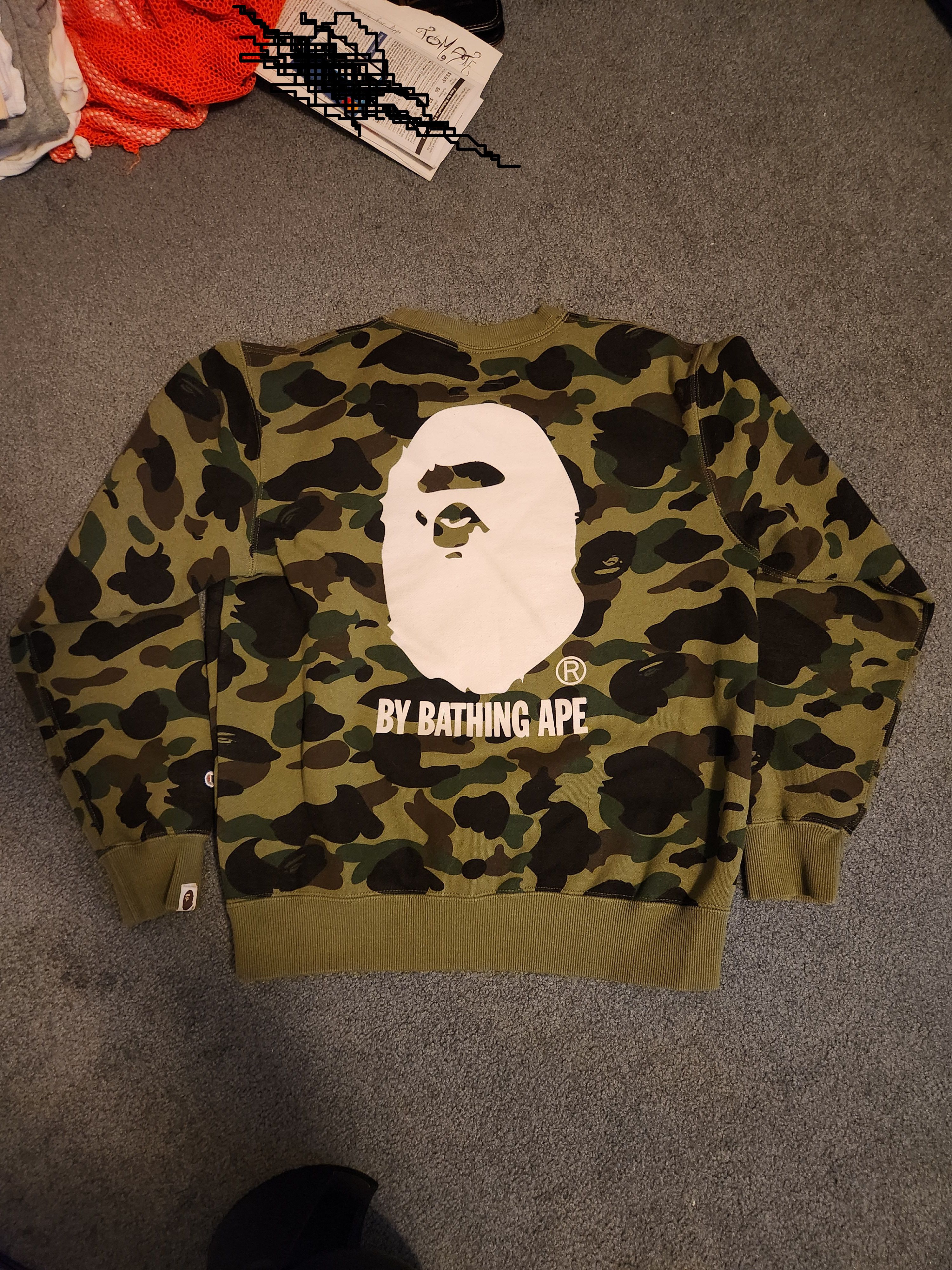 Bape × Champion BAPE x CHAMPION 1ST CAMO CREWNECK Size US M / EU 48-50 / 2 - 3 Thumbnail