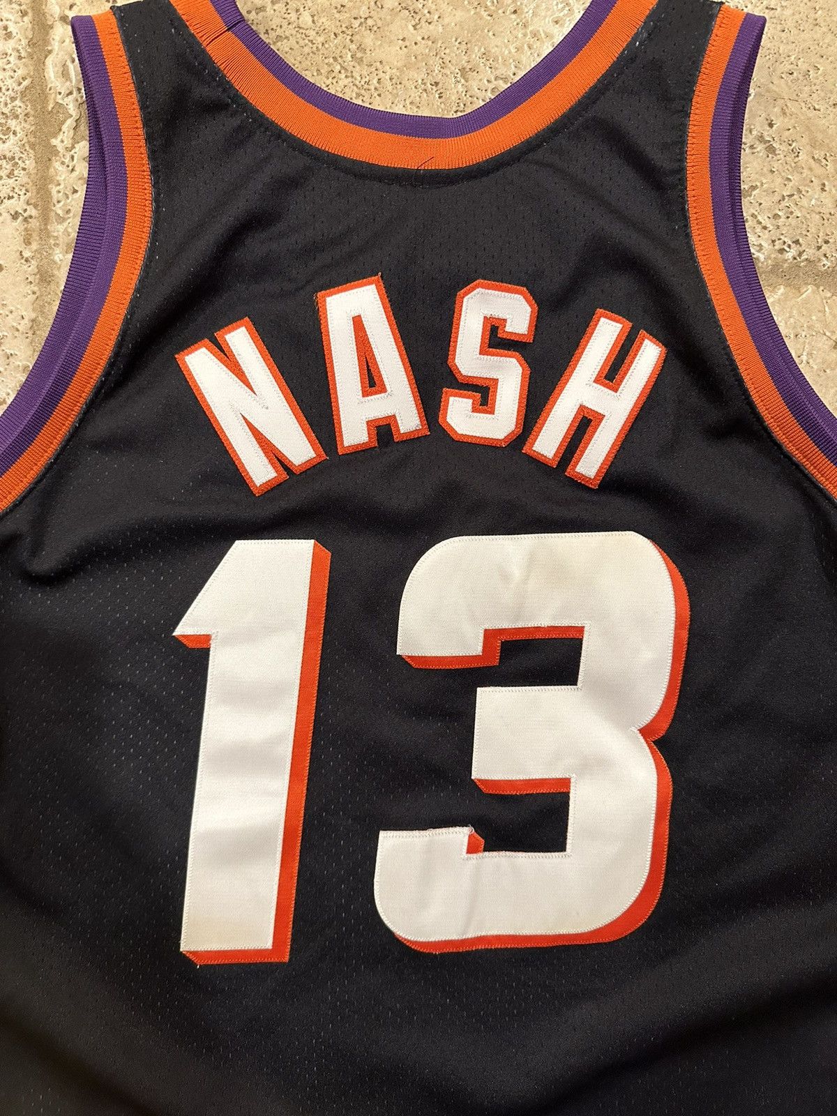 Mitchell & Ness × NBA Mitchell & Ness Phoenix Suns 1996-97 Steve Nash Black Jersey Size US L / EU 52-54 / 3 - 8 Thumbnail