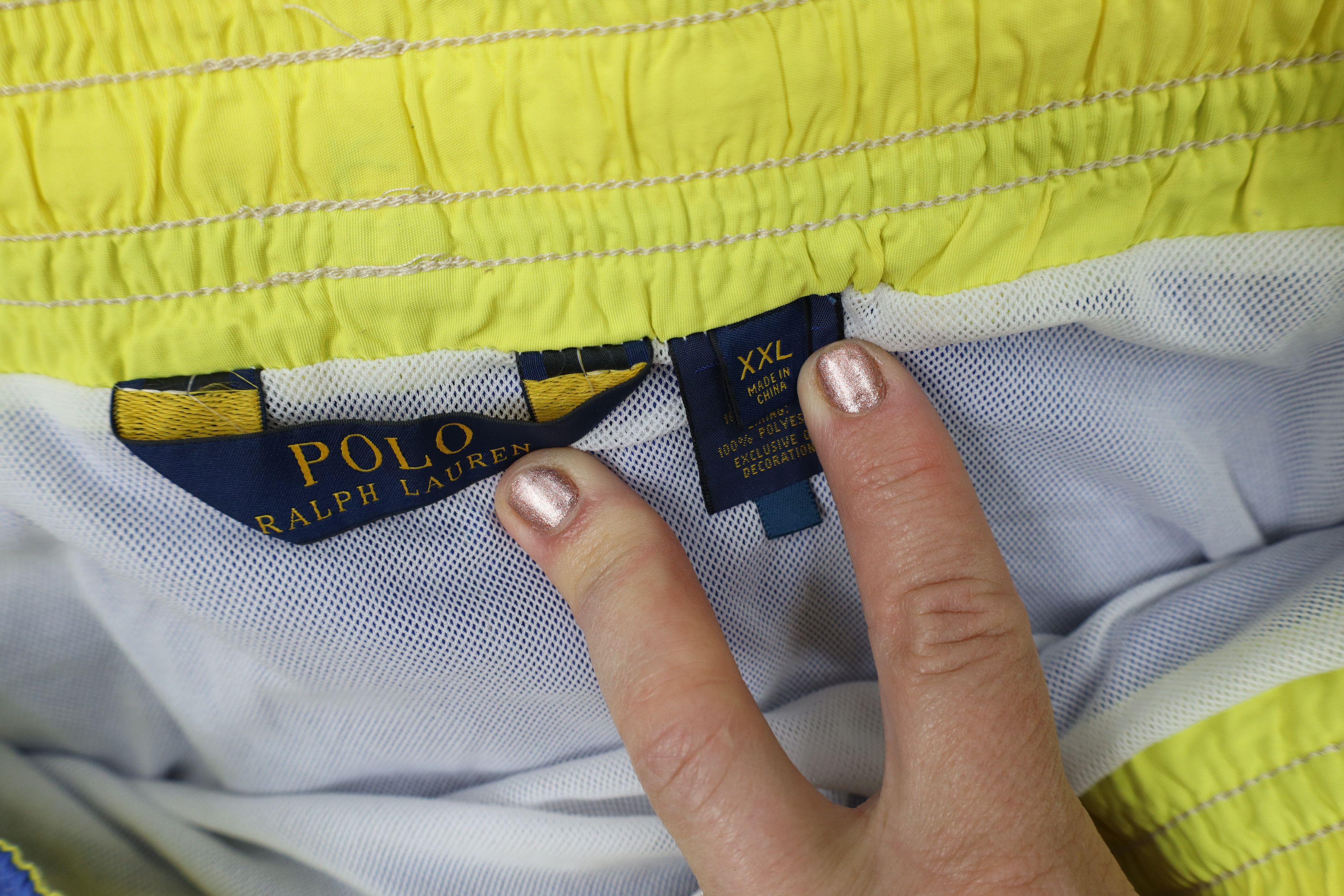 Ralph Lauren Vintage Y2K Ralph Lauren Above Knee Lined Shorts Trunks Size US 38 / EU 54 - 6 Thumbnail