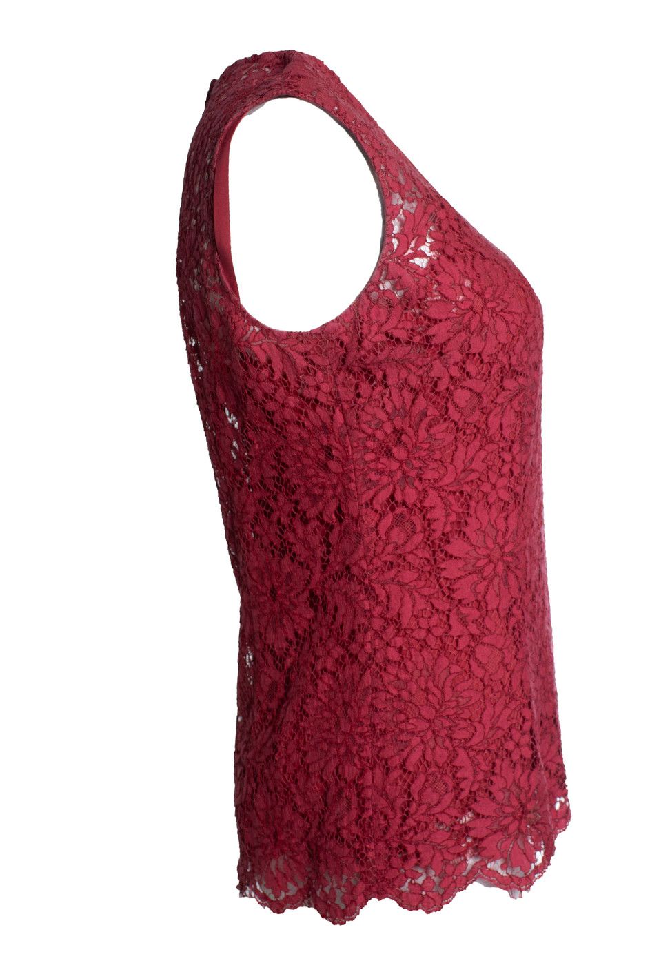Prada Prada, red lace top Size S / US 4 / IT 40 - 3 Thumbnail