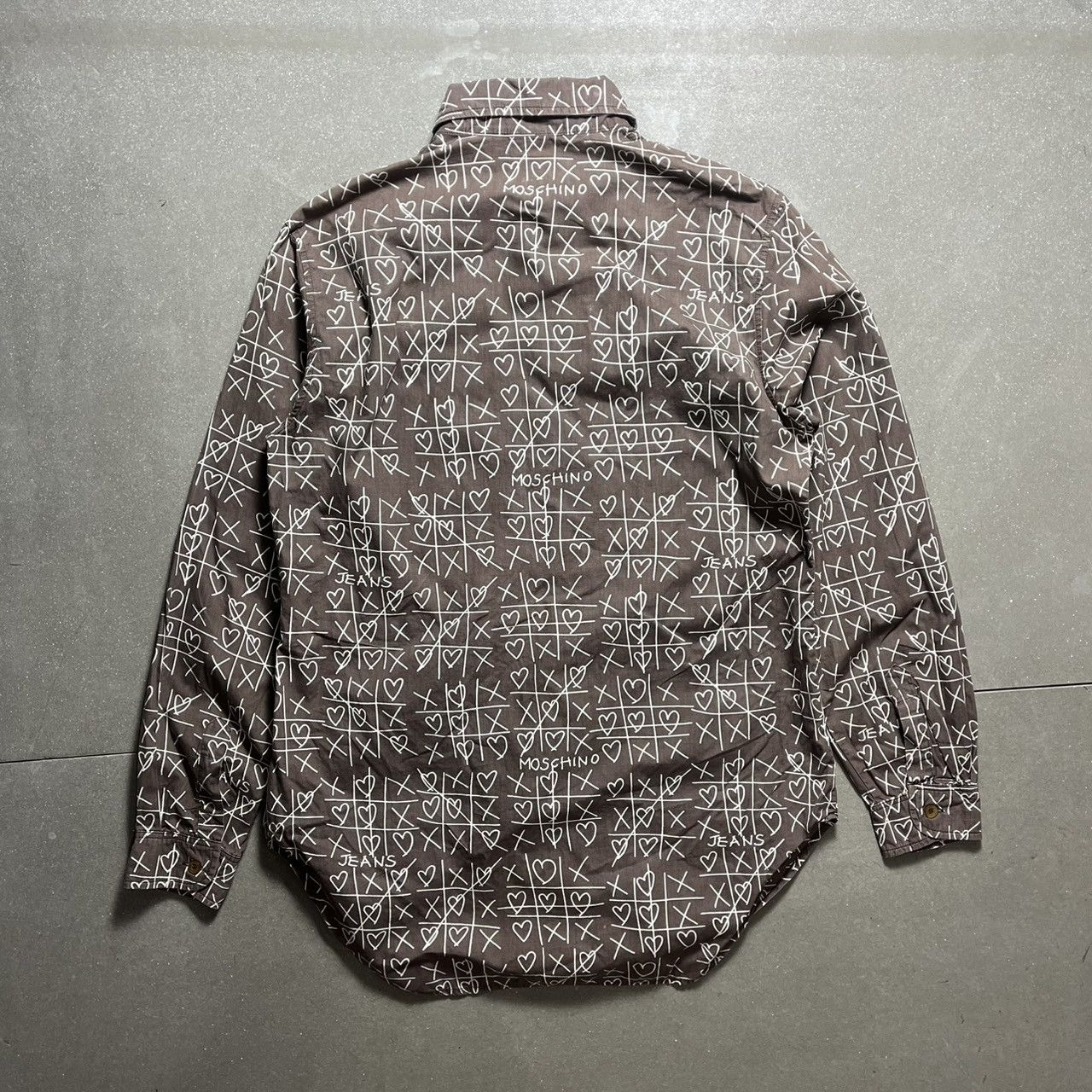 Moschino Moschino Jean Tic Tac Toe Shirt Size US M / EU 48-50 / 2 - 8 Thumbnail