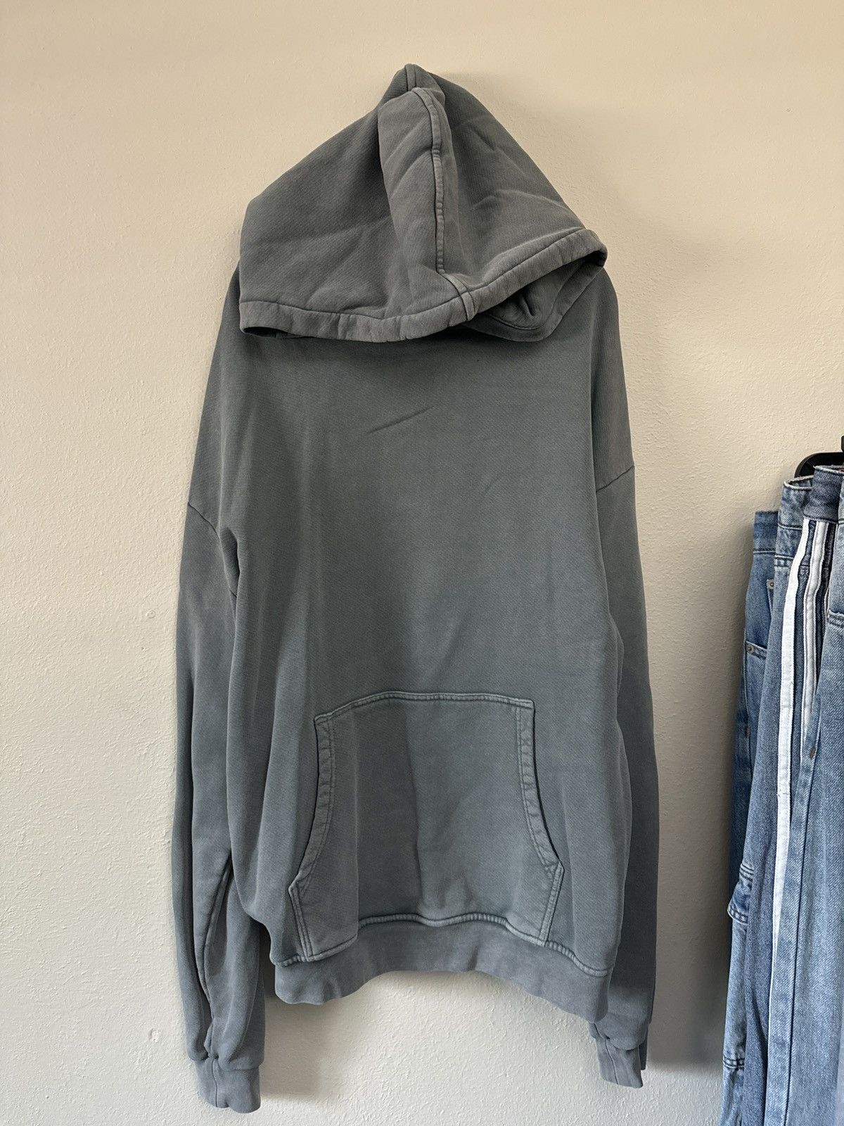 Other HEAVYWEIGHT HOODIE - WASHED GREY Size US M / EU 48-50 / 2 - 1 Thumbnail