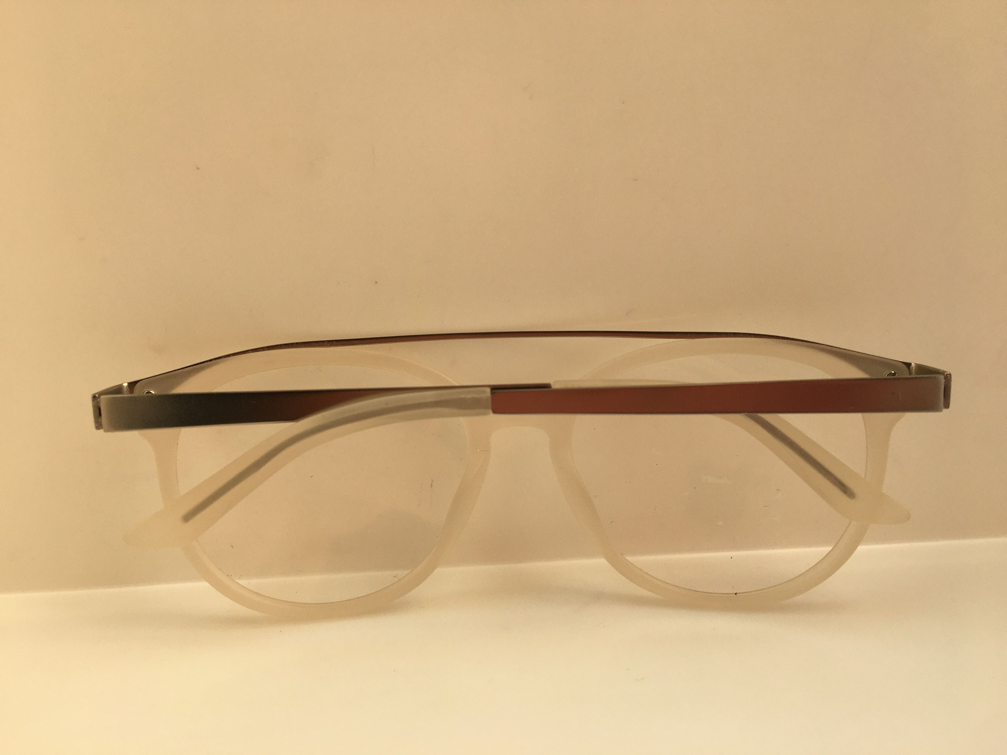 Other Eyebuydirect Morning Breeze Ivory Silver Eyeglasses Frame Size ONE SIZE - 6 Thumbnail