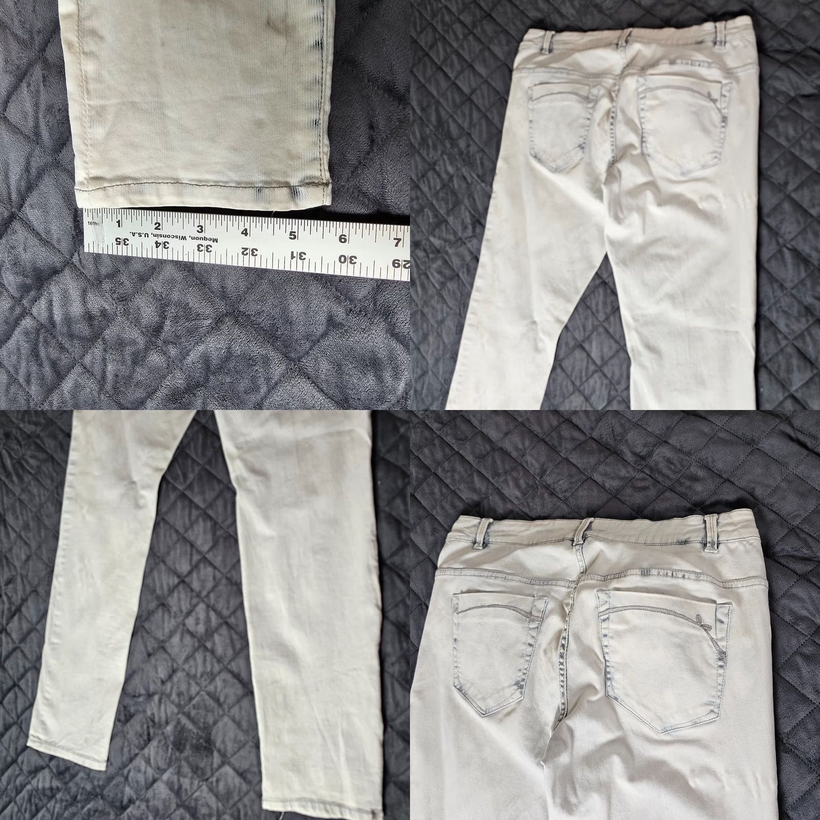Nanette Lepore Nanette Lepore Jeans Womens Ankle Skinny Size 4 Caitlyn Light Wash Denim 28in Inseam Regular Rise 5-Pocket Stretch Blue Pants Size 27" / US 4 / IT 40 - 8 Thumbnail