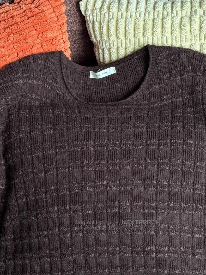 The Row The Row Brown wool sweater Size L / US 10 / IT 46 - 1 Thumbnail