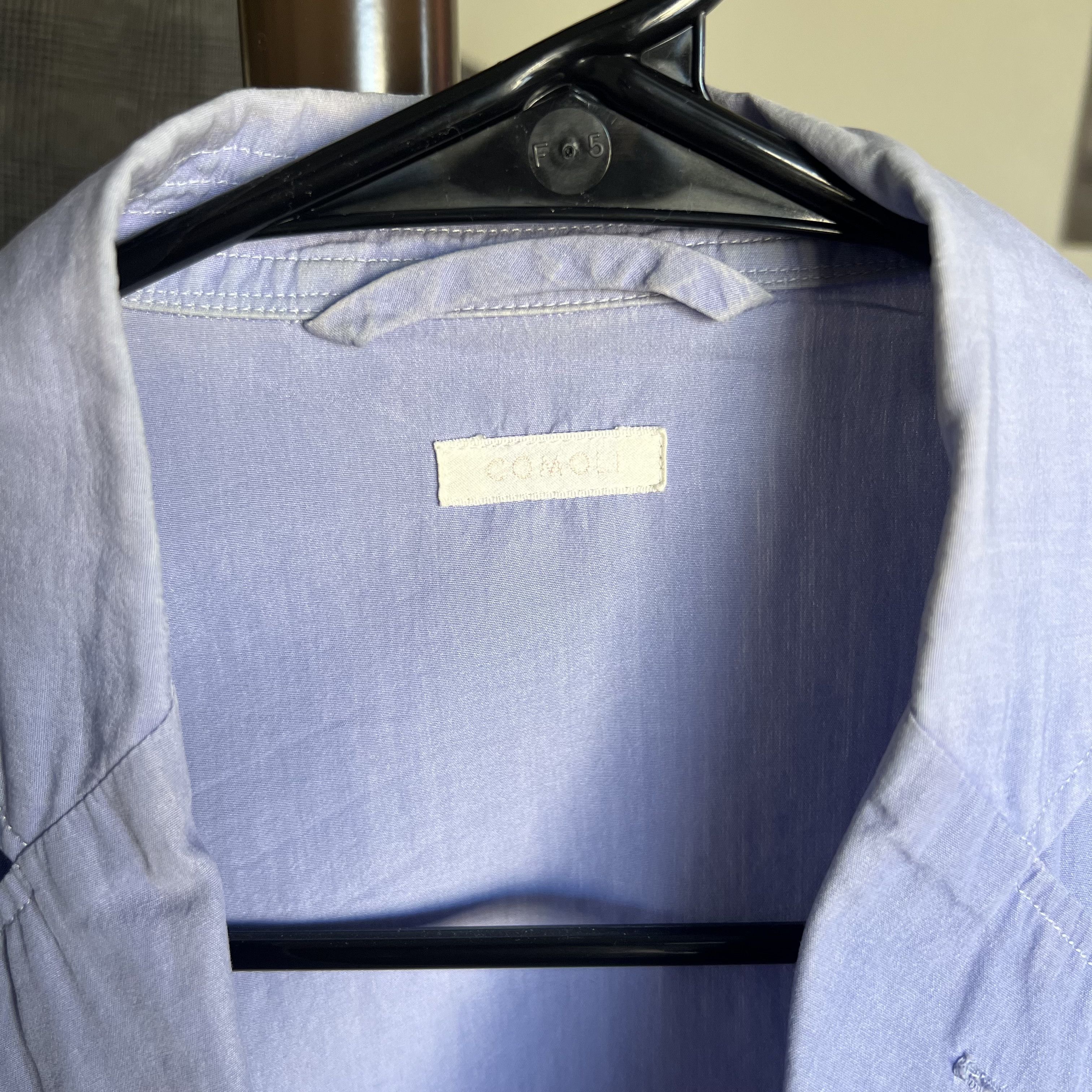 Comoli Comoli Cotton blazer / Sky blue / Sz 1 Size US S / EU 44-46 / 1 - 5 Thumbnail