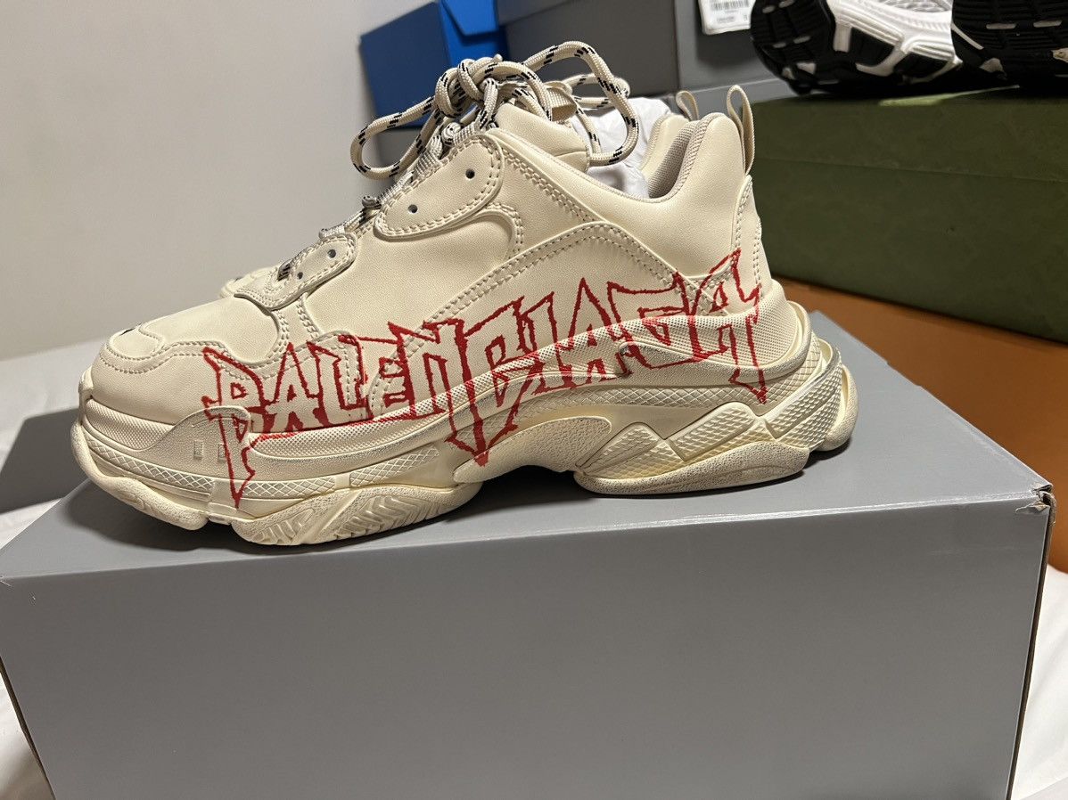 Balenciaga Balenciaga DIY Triple S Discontinued Size US 11 / EU 44 - 4 Thumbnail