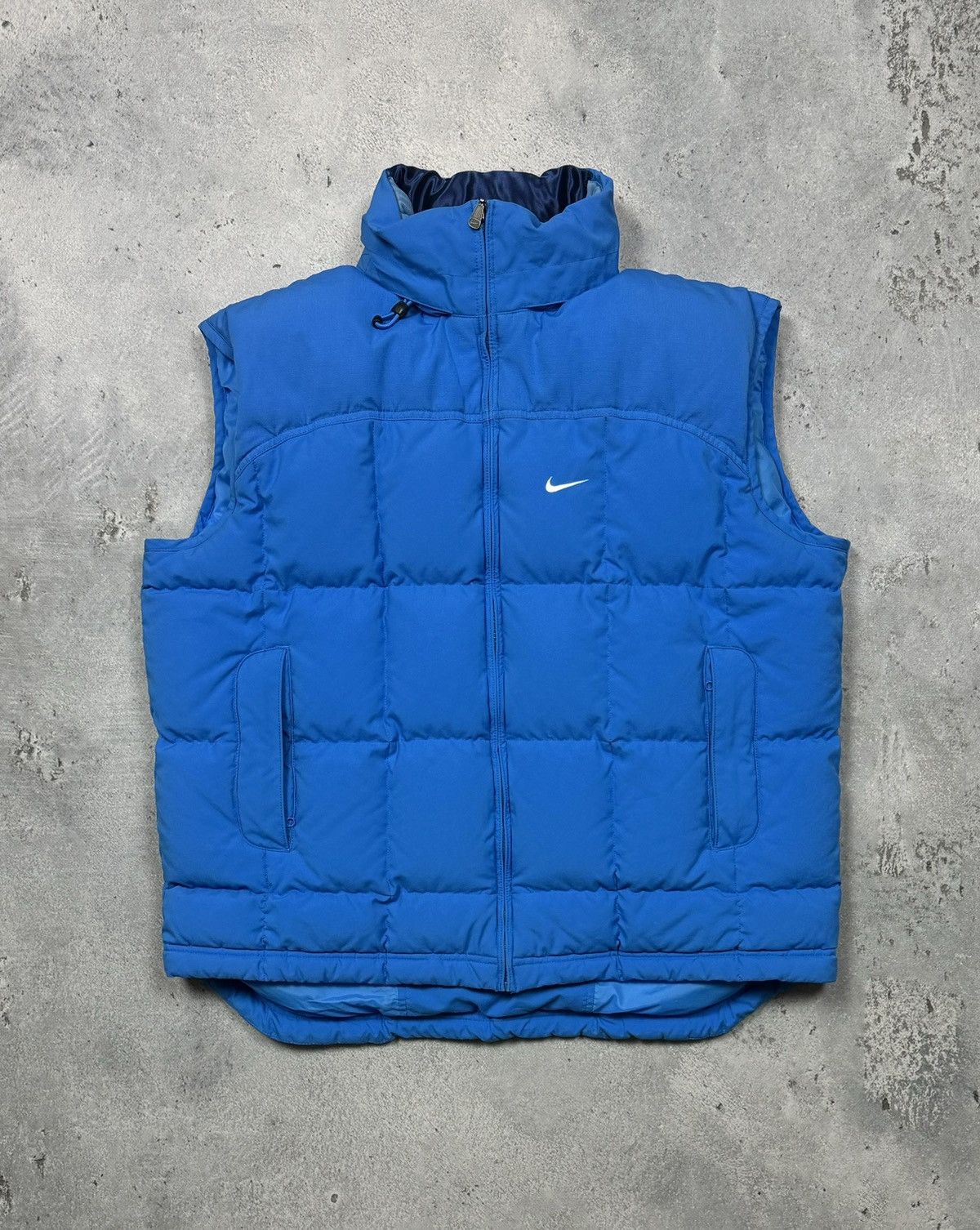 Nike Nike vintage down vest baby blue small logo 90s Size US L / EU 52-54 / 3 - 6 Thumbnail