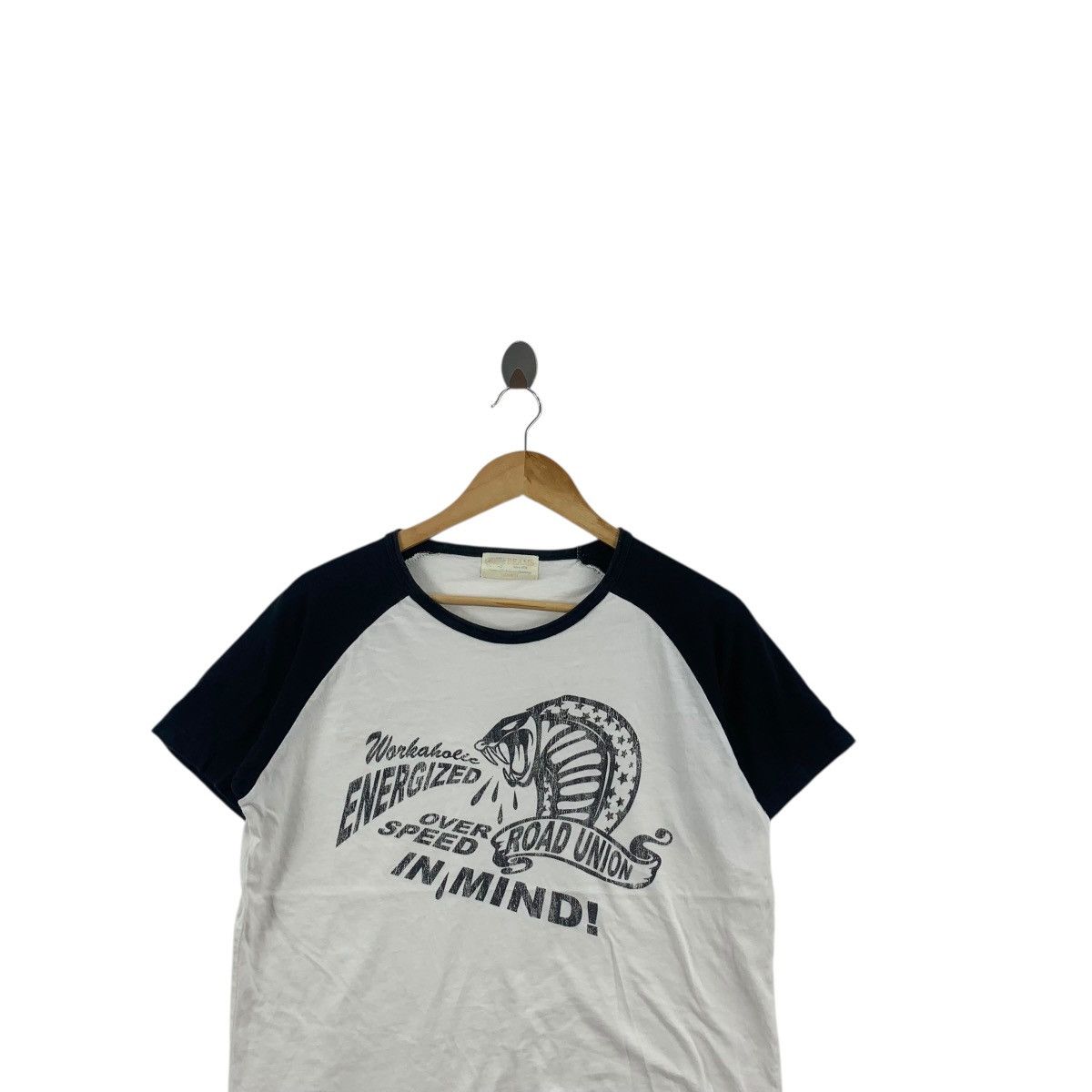 Beams Plus BEAMS PLUS Road Union Workaholic Energized Tee Shirt Top Size M / US 6-8 / IT 42-44 - 2 Thumbnail